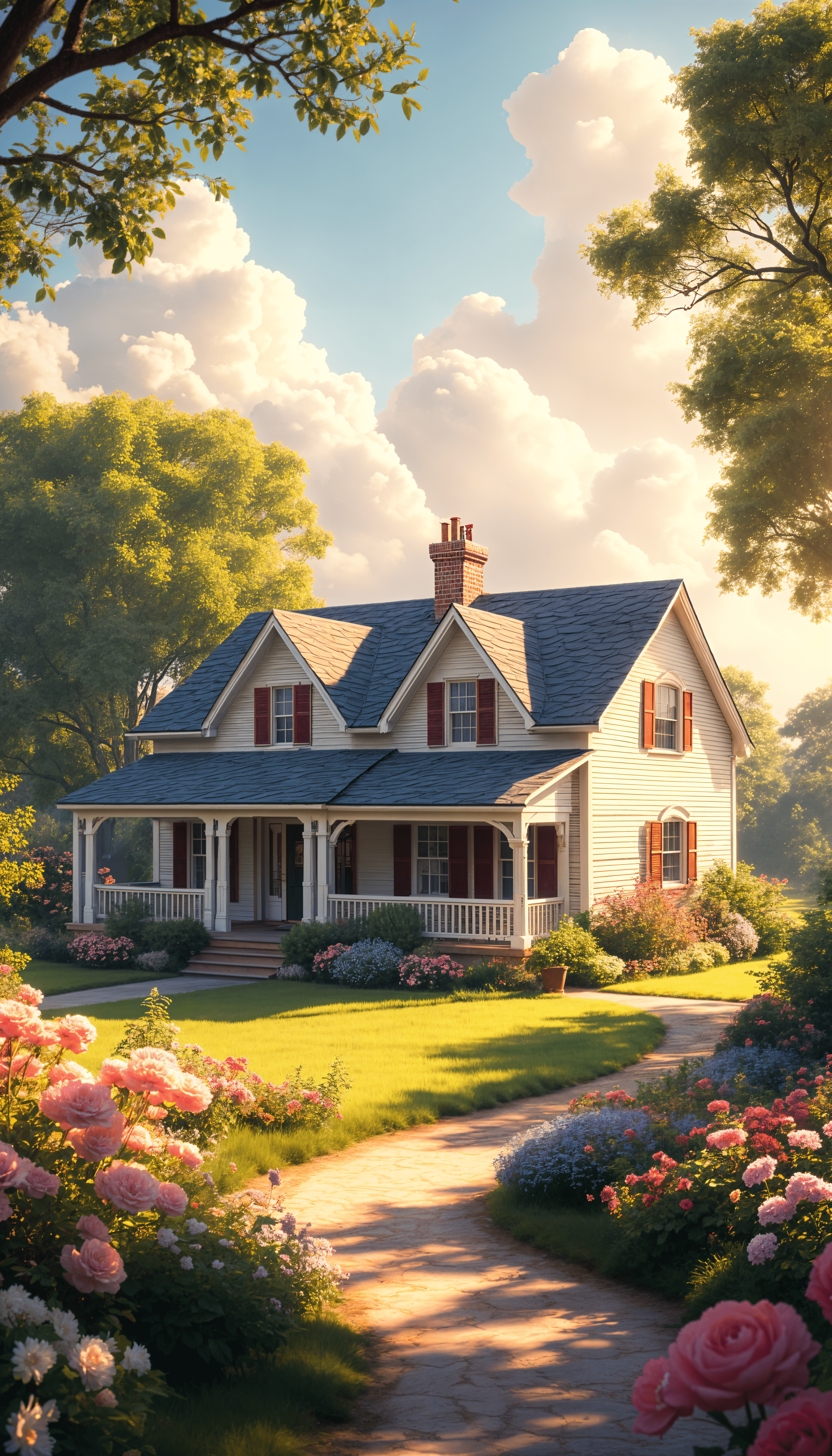 3072x5376 House Phone Wallpaper and iPhone Background: Free HD Download