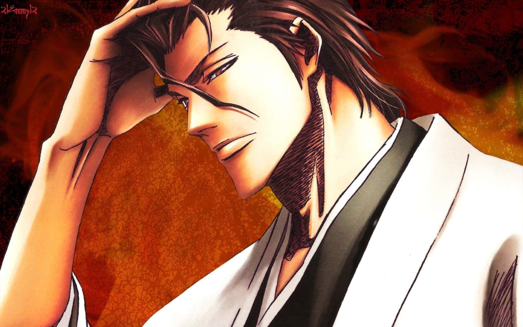 1680x1050 Download Sosuke Aizen casting a powerful Kidou spell Wallpaper