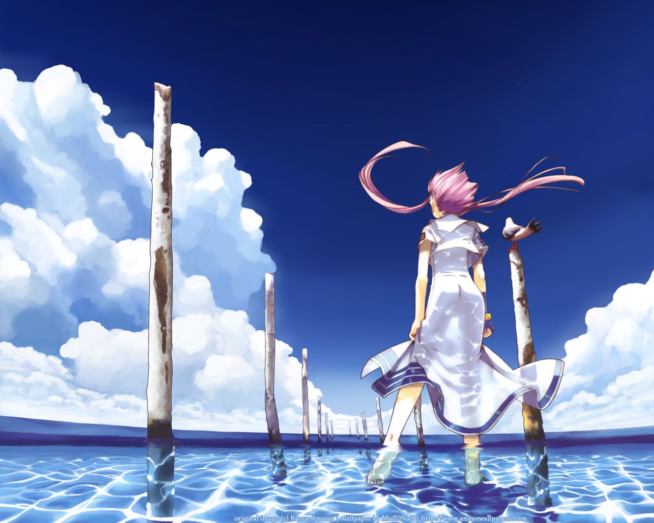 1280x1024 Desktop wallpaper: Aria, Anime 4K free download for PC. 1488478