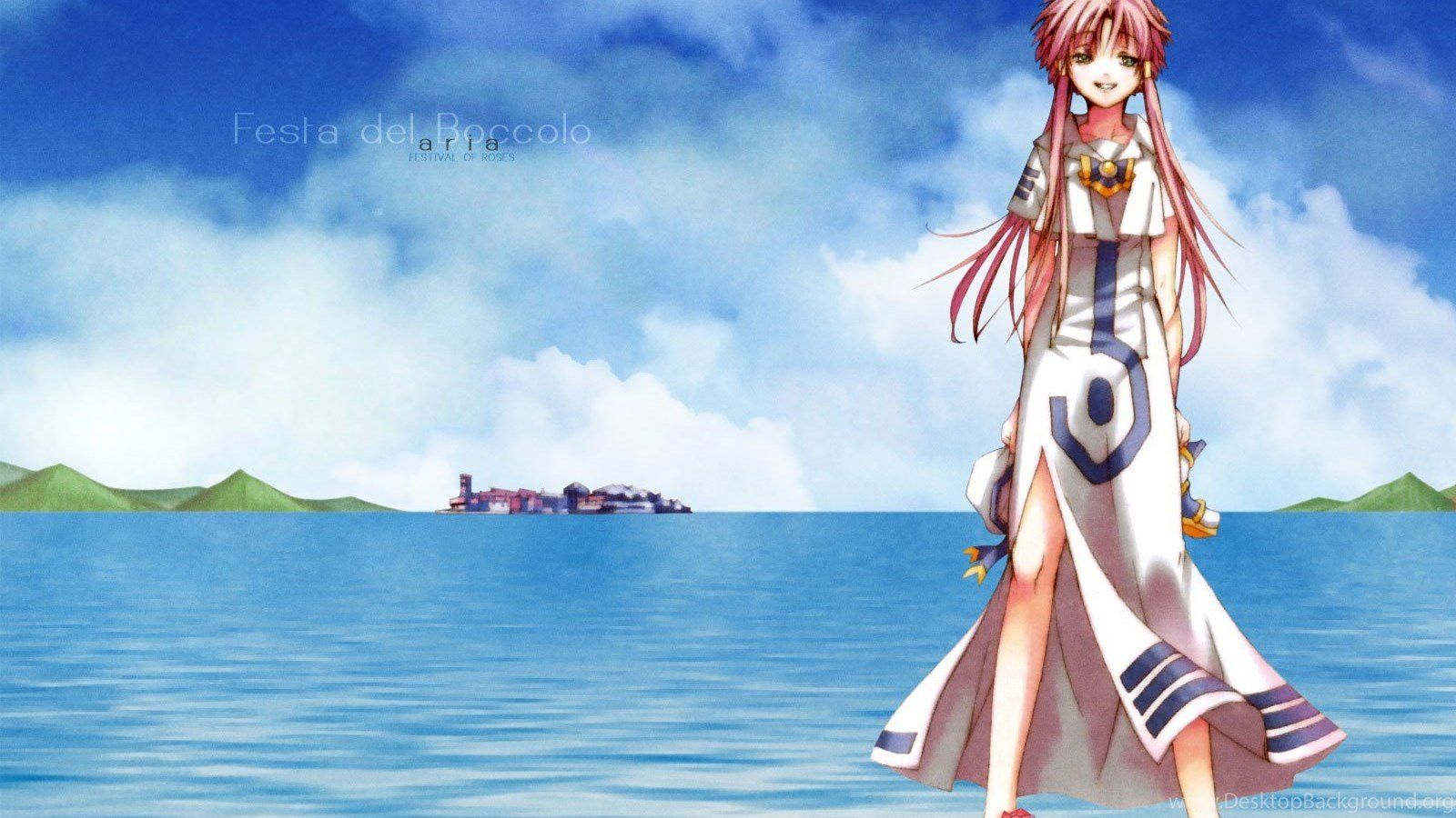 1600x900 Aria Manga Series HD Desktop Wallpaper 107063