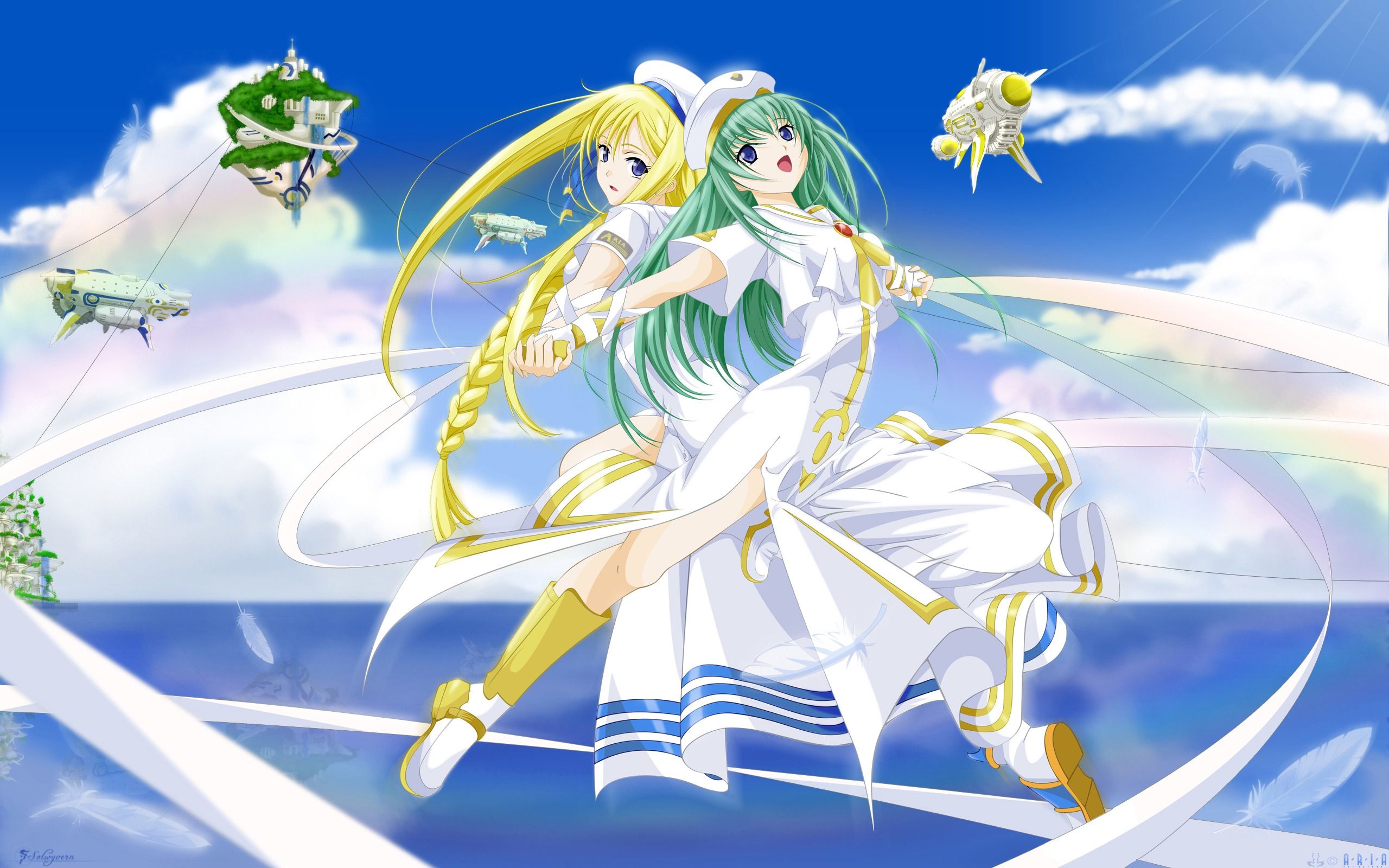 2560x1600 Aria The Animation Phone Wallpaper: Free 4K & HD Downloads