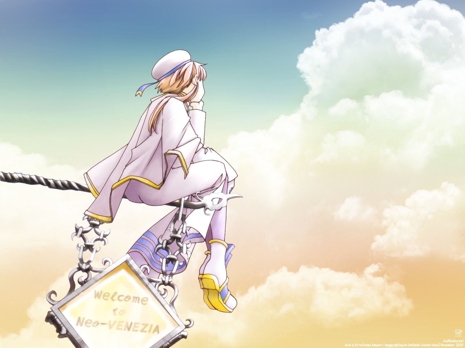 1600x1200 Mizunashi Akari, Wallpaper Anime Image Board