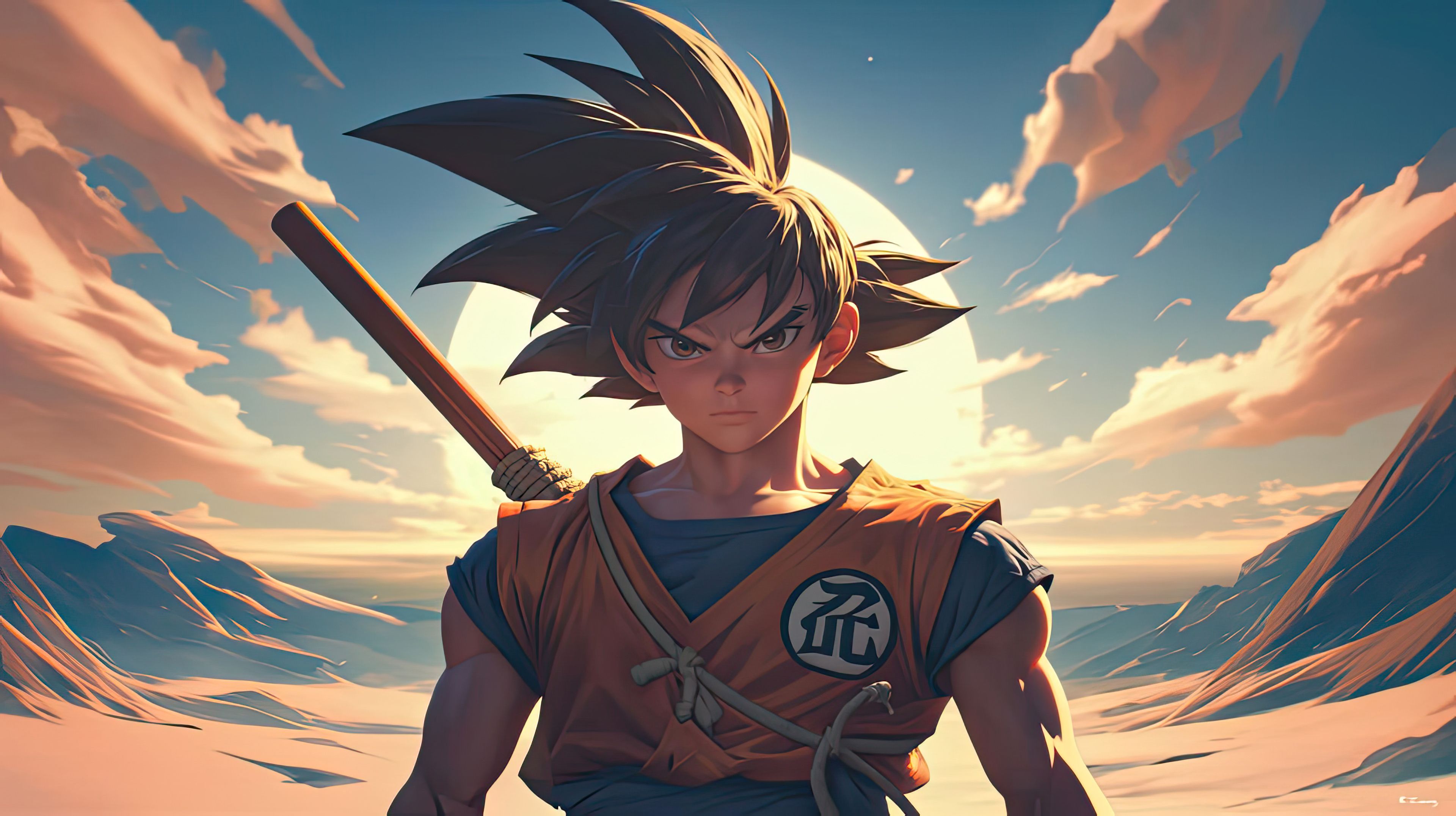 3840x2153 Intriguing Fusion Goku Wallpaper, HD Anime Wallpaper, 4k Wallpaper, Image, Background, Photos and Picture