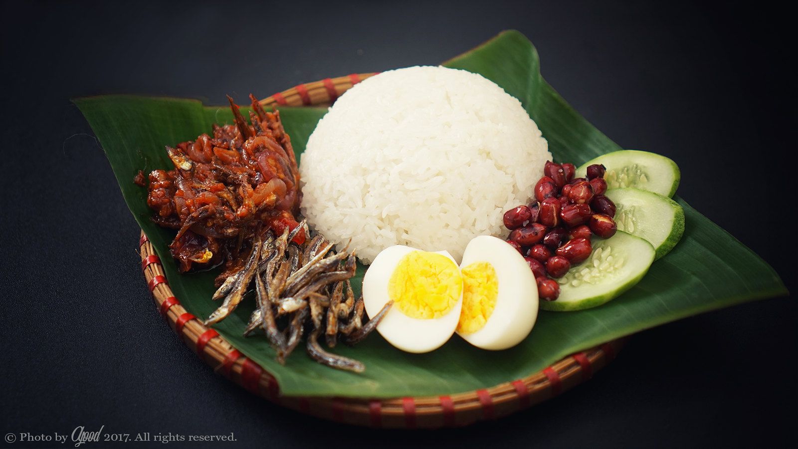 1600x900 Nasi Lemak Coconut milk rice. Video Recipe