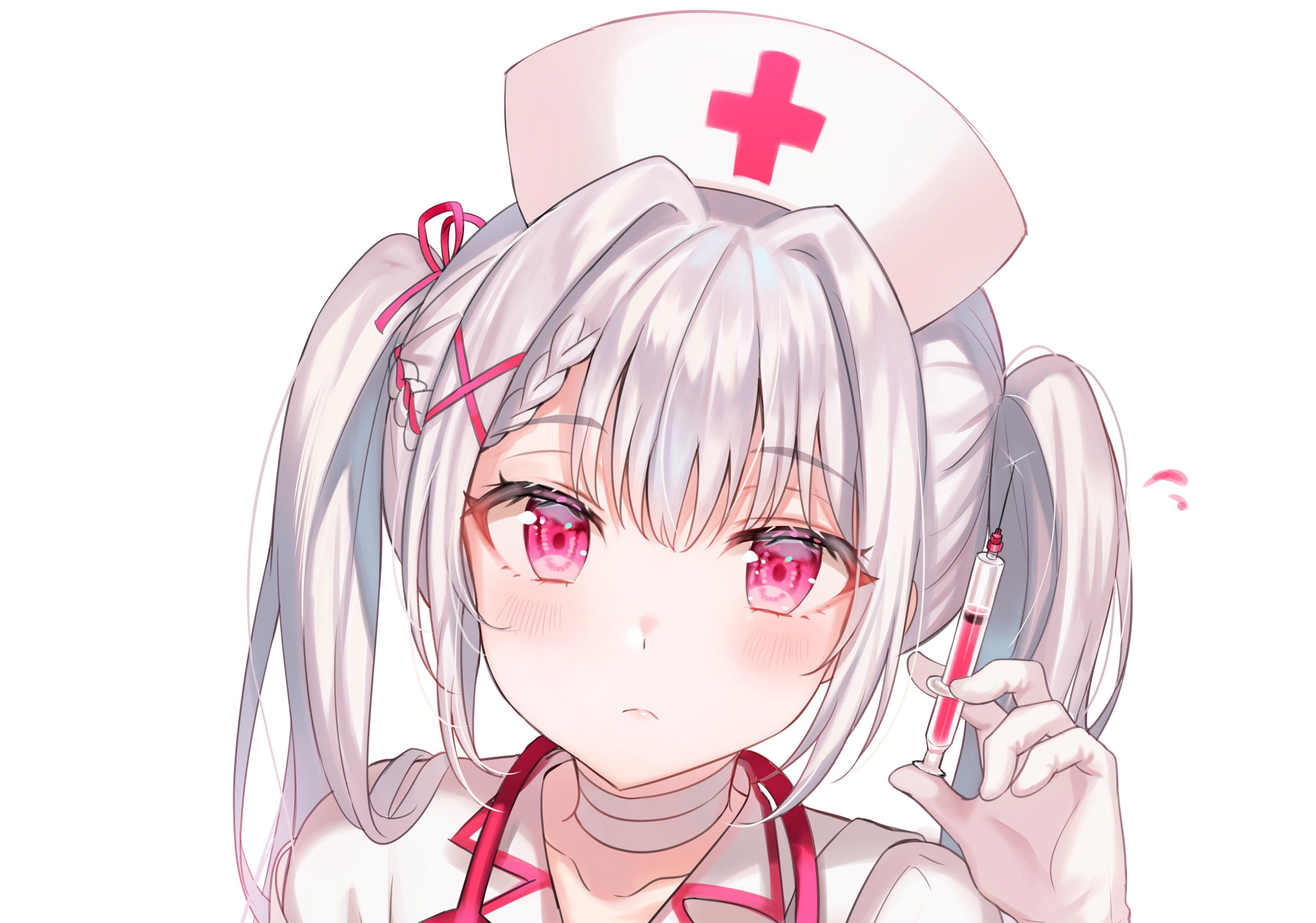 3378x2370 Nurse Anime Wallpaper
