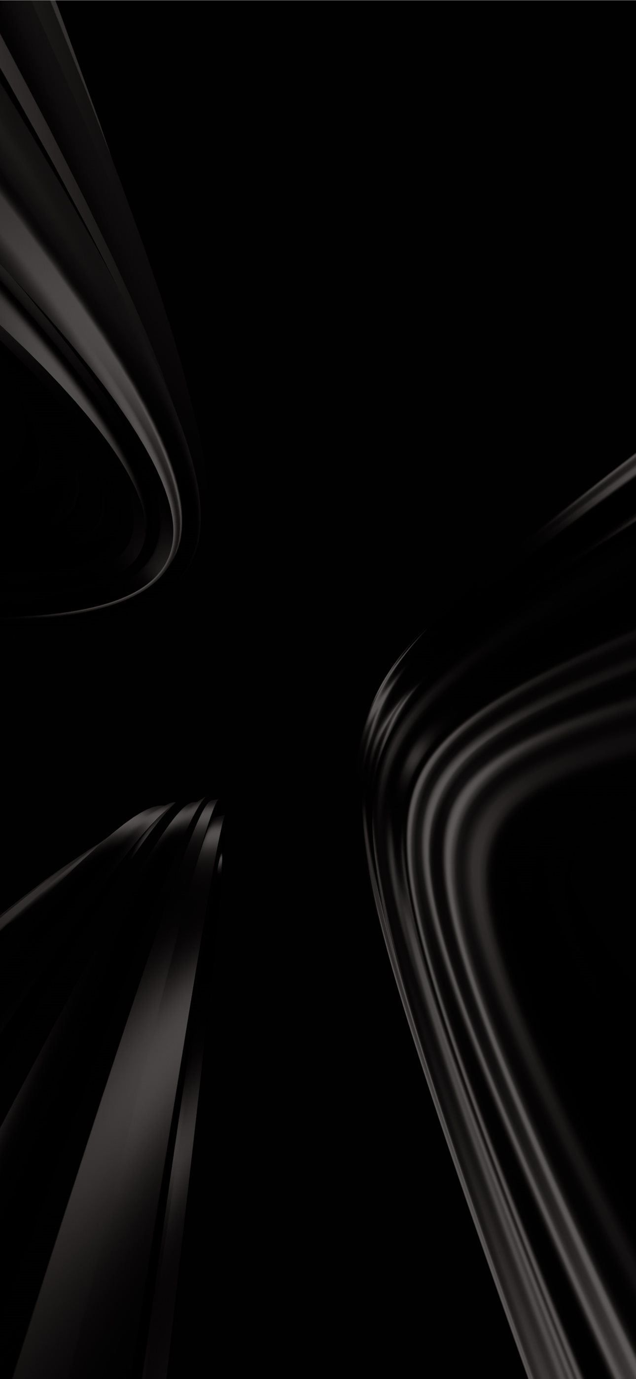 1290x2796 black and white abstract illustration iPhone Wallpaper Free Download
