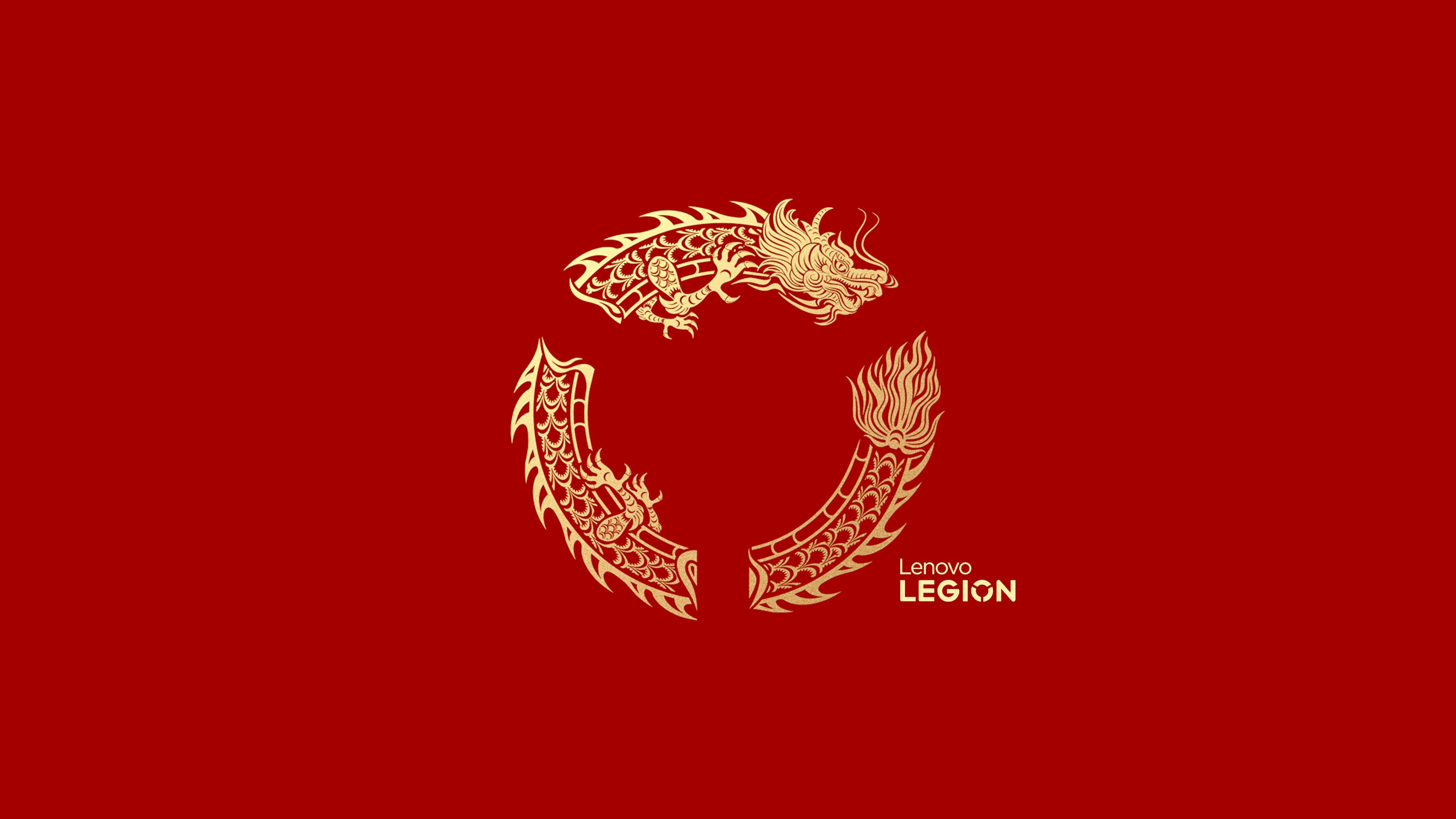 3840x2160 Cool Variants of Lenovo Legion Wallpaper