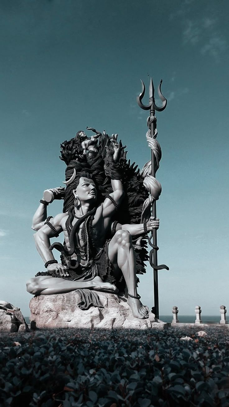 736x1308 Azhimala Shiva Statue