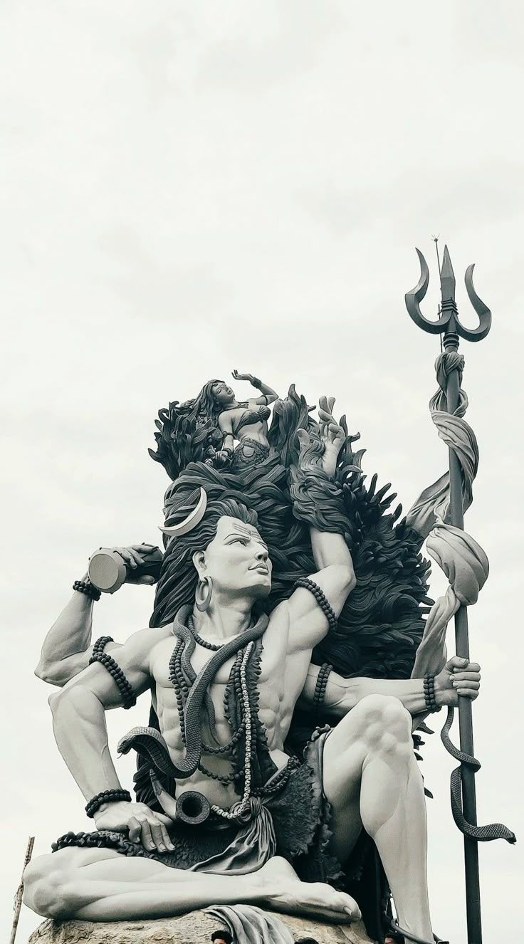 736x1326 Lord Shiva Statue