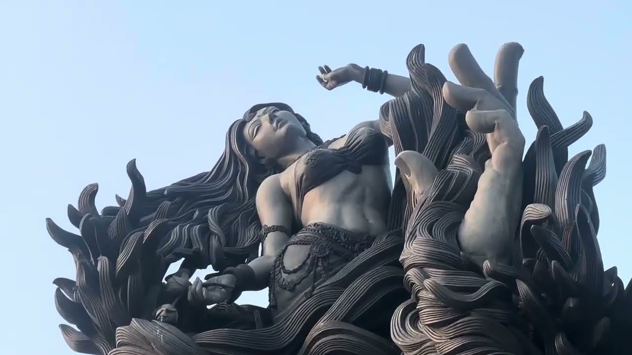 1280x720 Azhimala Shiva Cave Temple, Trivandrum Keralaft tall Shiva Statue