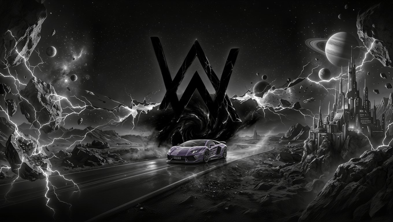 1360x768 A Dark Picture with Black Aura and Lighting