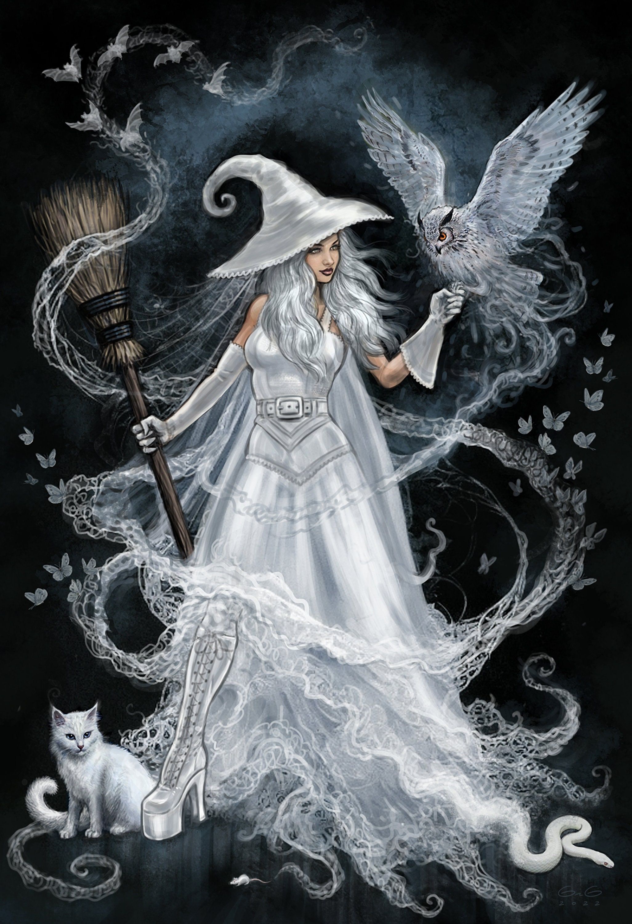 2053x3000 The White Witch!