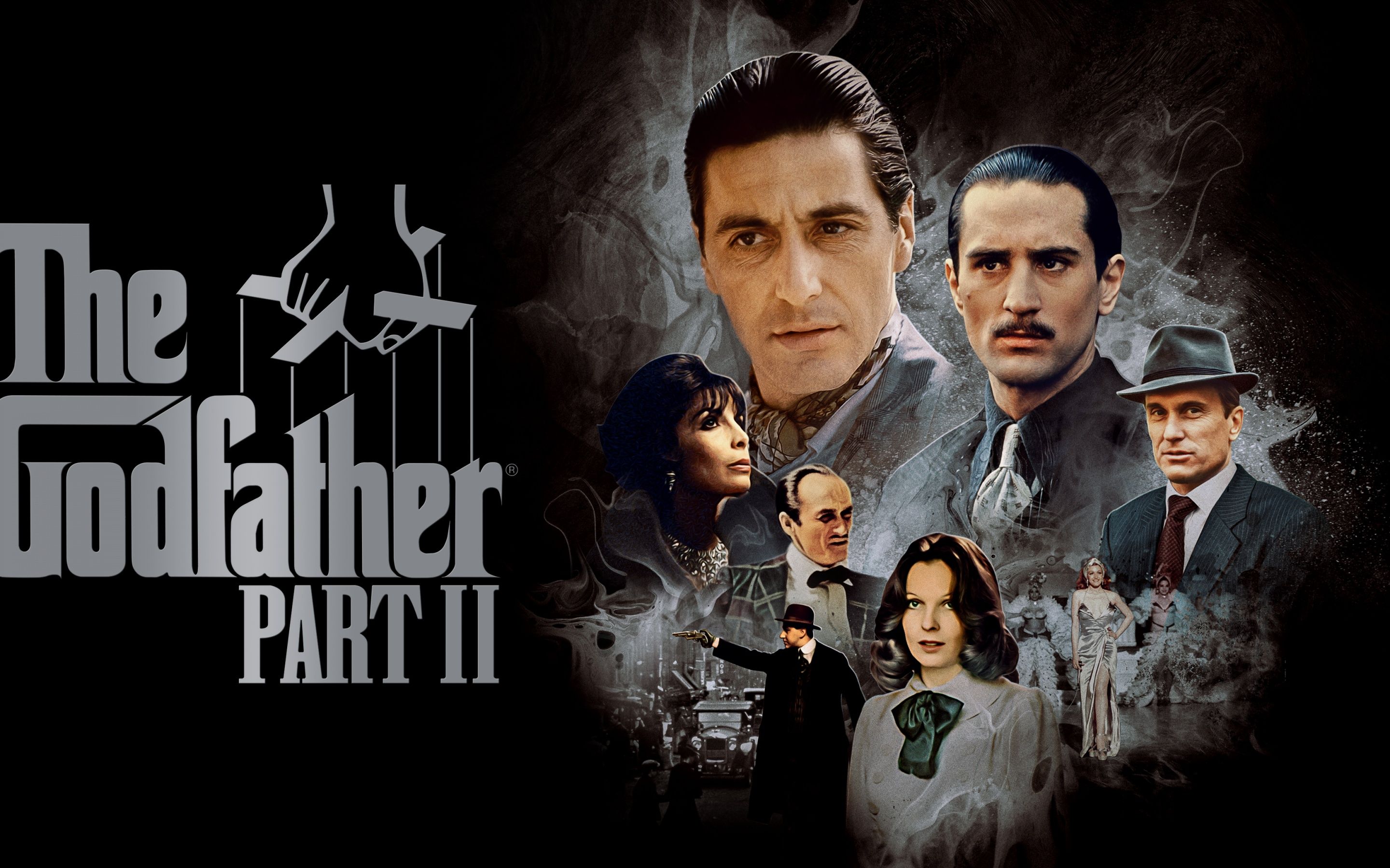 2880x1800 The Godfather Part 2 Movie poster 4K Wallpaper