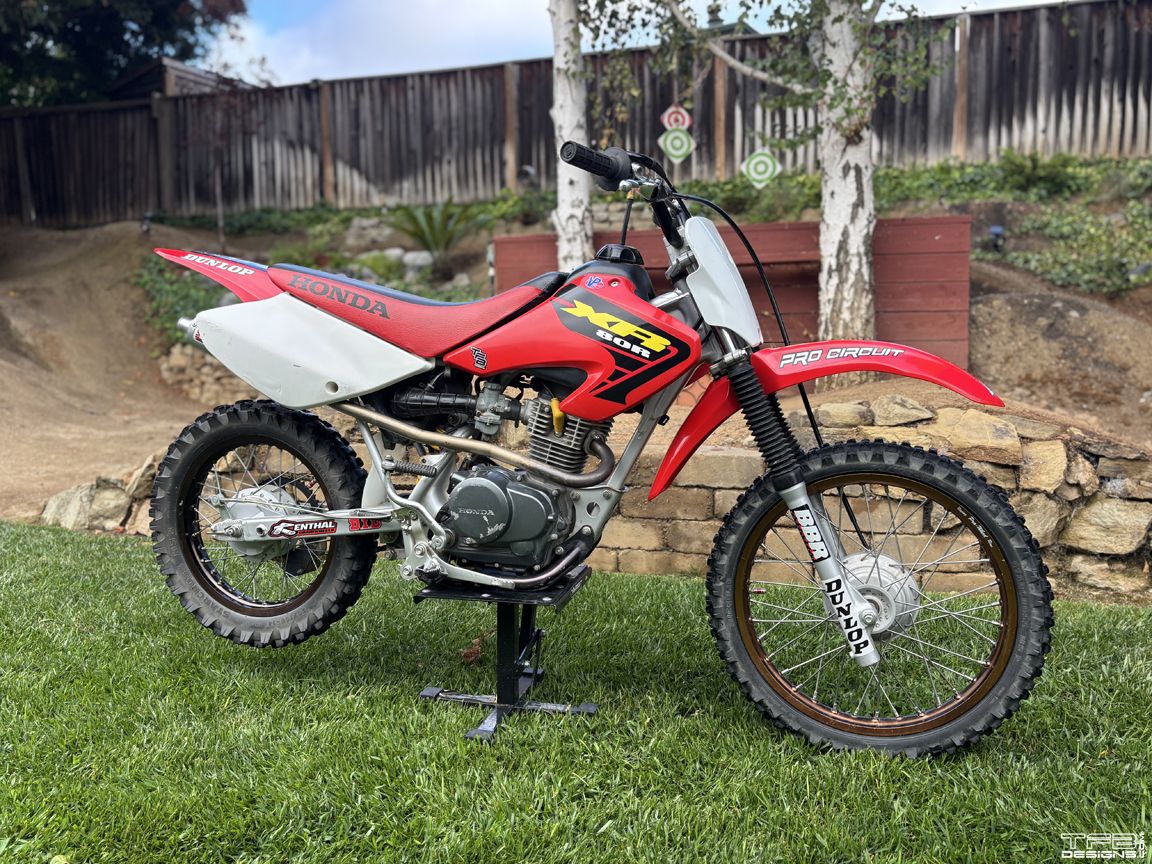 1152x864 Honda XR80 Fender and Swingarm Graphics XR80R XR100