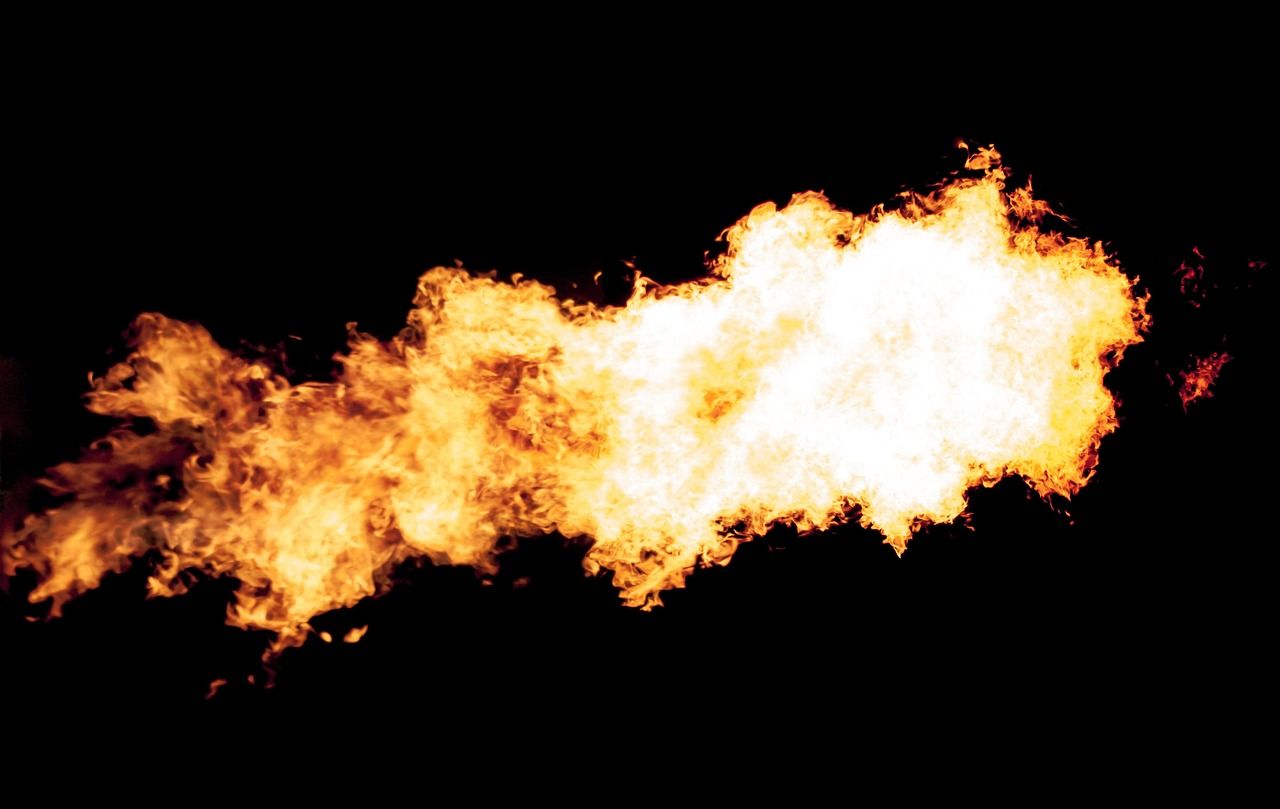 1280x809 Fire Burst Black