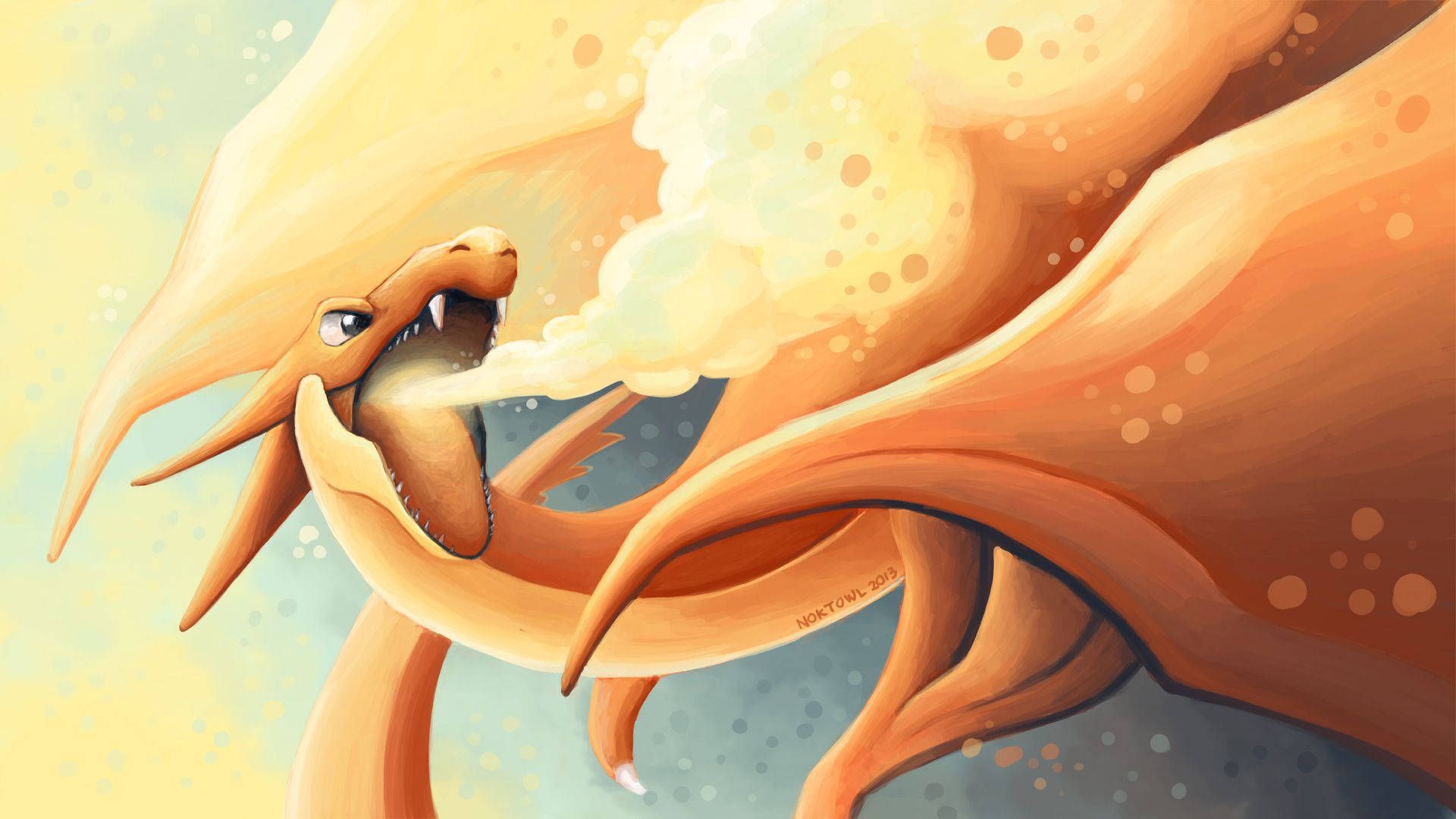 1920x1080 Download Charizard Unleashing Fire Blast Wallpaper
