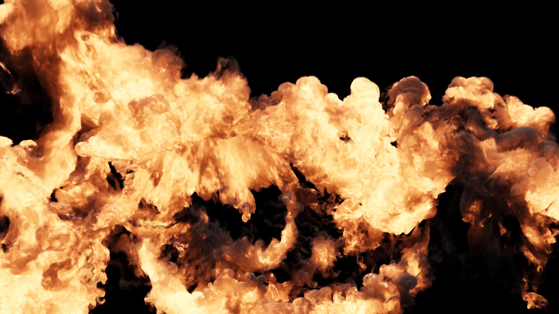 1920x1080 Cinematic Fire Explosion Transition Overlay Revealer Alpha Channel Transparent
