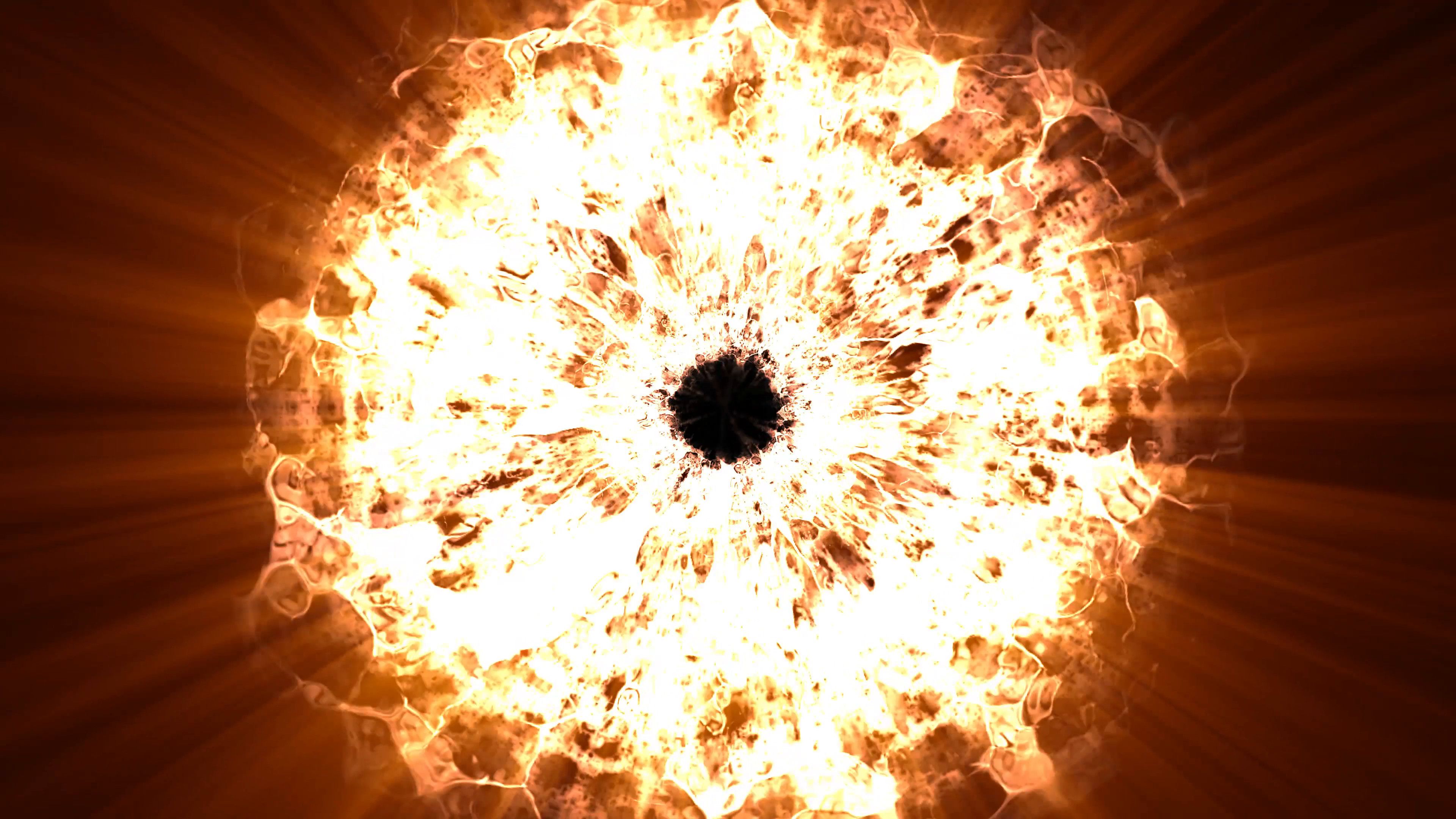 3840x2160 Explosion Background