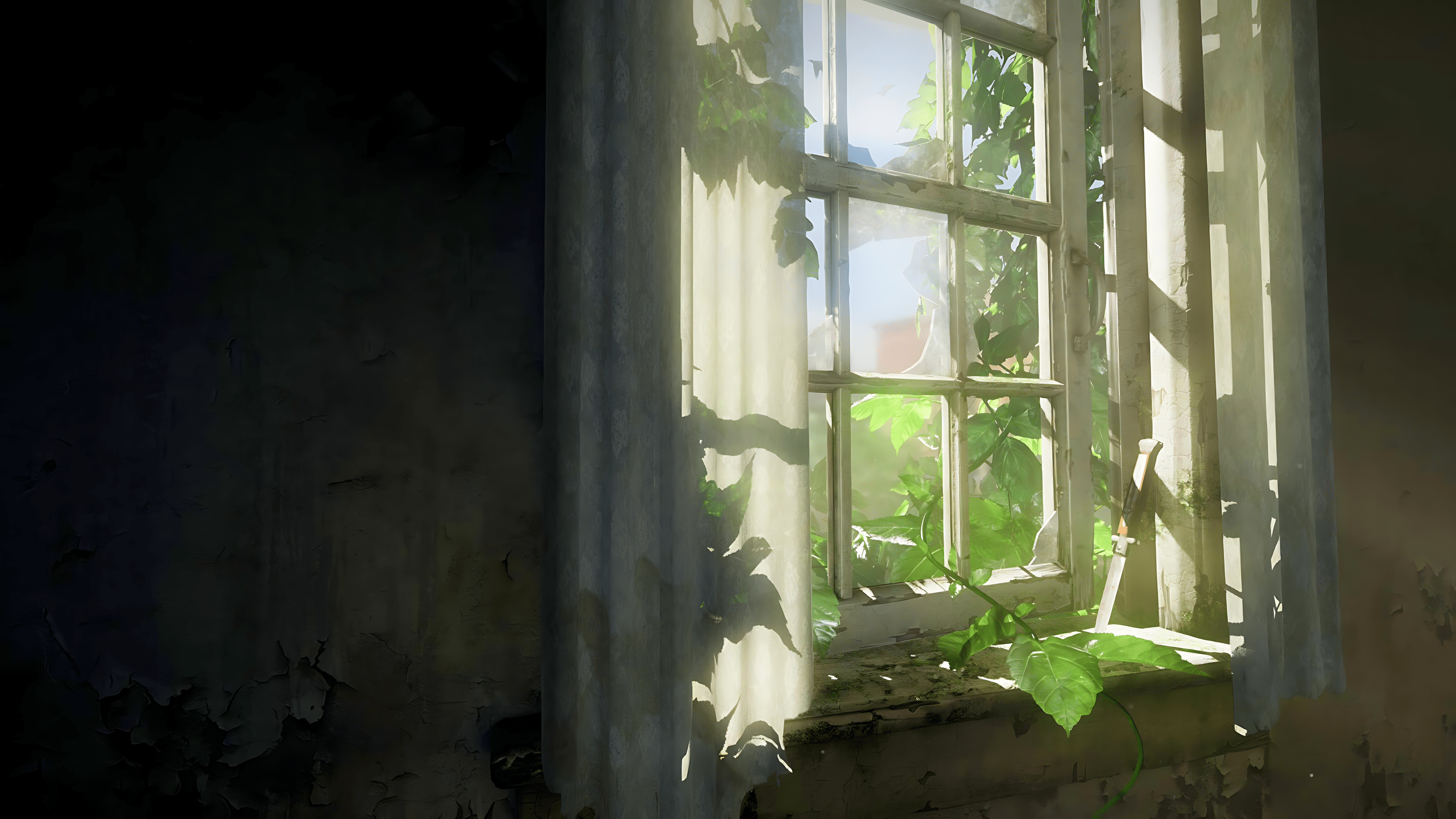 7680x4320 The Last of Us 8K Ultra HD: Nature Reclaims Light and Spacex4320