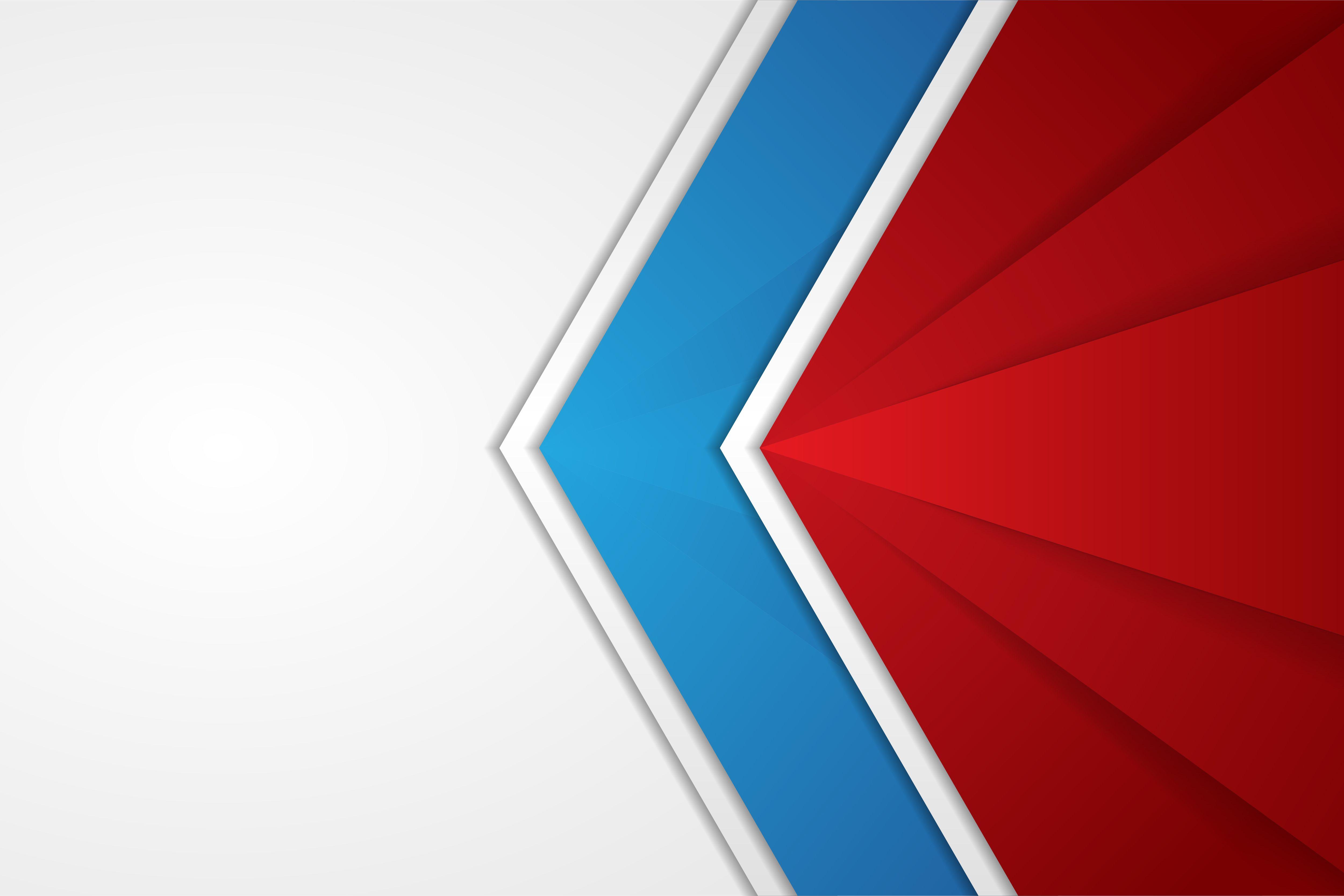5000x3334 Media type: Vectors Title: Abstract background, red and blue color of big arrows. wallpaper, modern g. Abstract background, Blue abstract, Red texture background