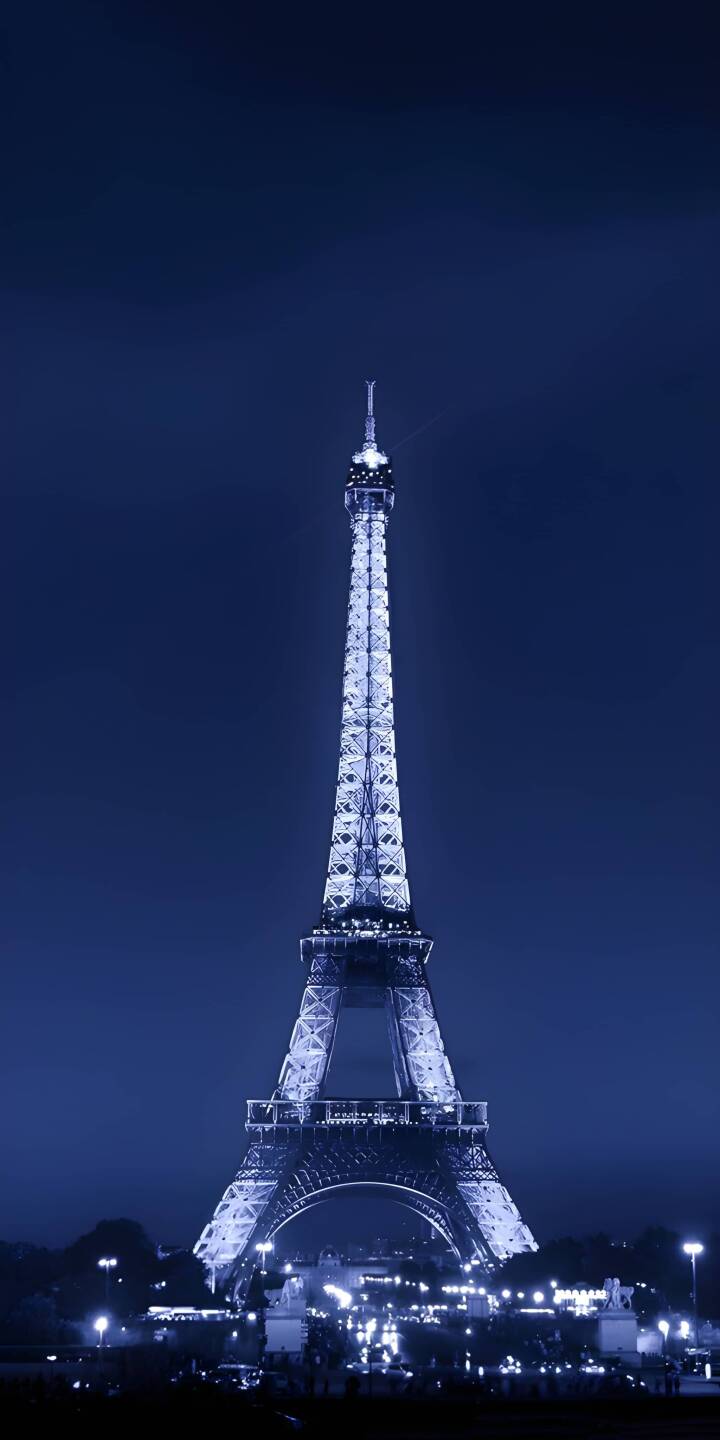 720x1440 Eiffel Tower 4K Wallpaper