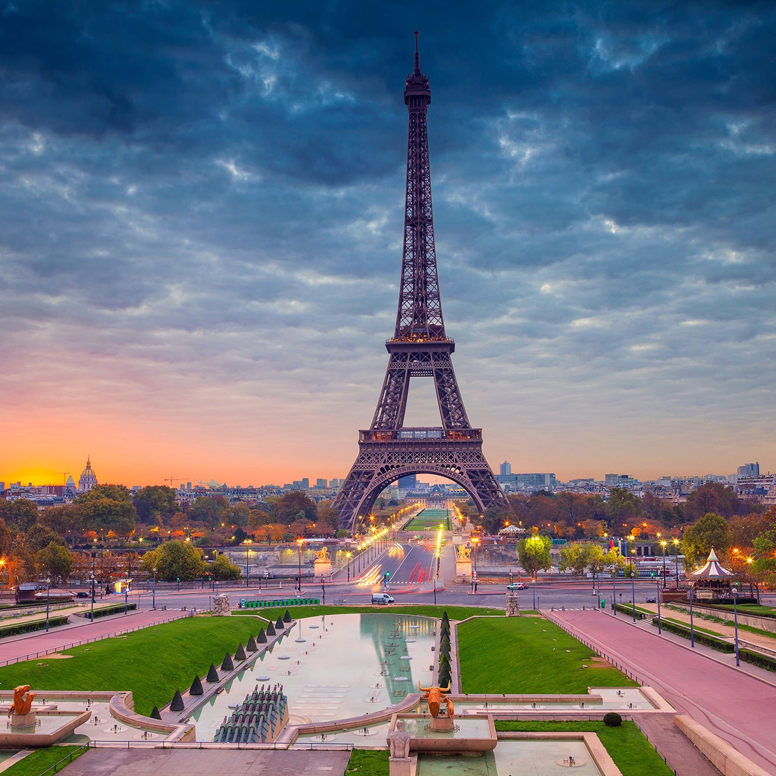 2932x2932 Eiffel Tower Paris Beautiful View iPad Pro Retina Display , HD 4k Wallpaper, Image, Background, Photos and Picture