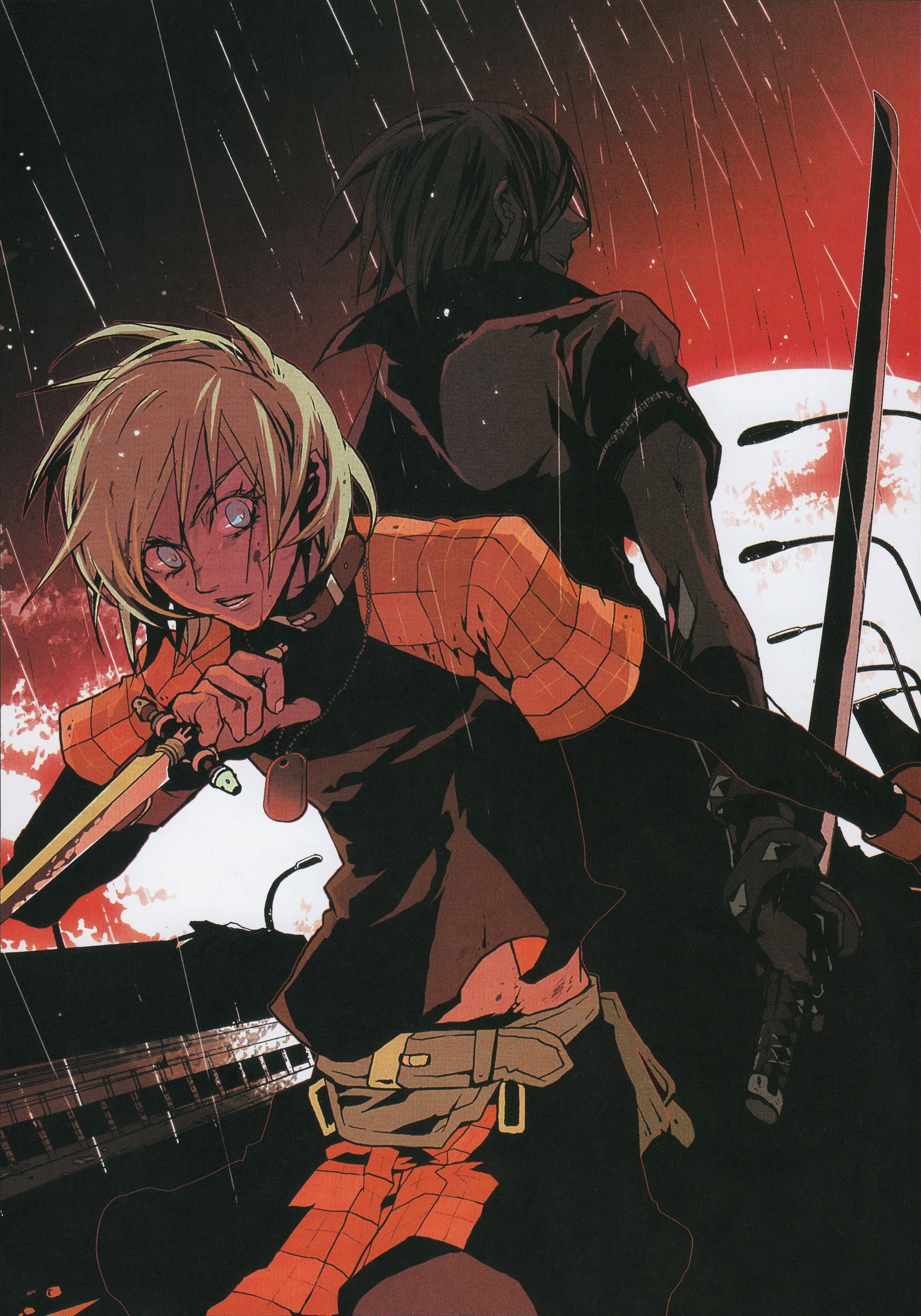 3499x5000 Togainu no Chi (Blood Of The Reprimanded Dog) Mobile Wallpaper by Nitro CHiRAL Anime Image Board
