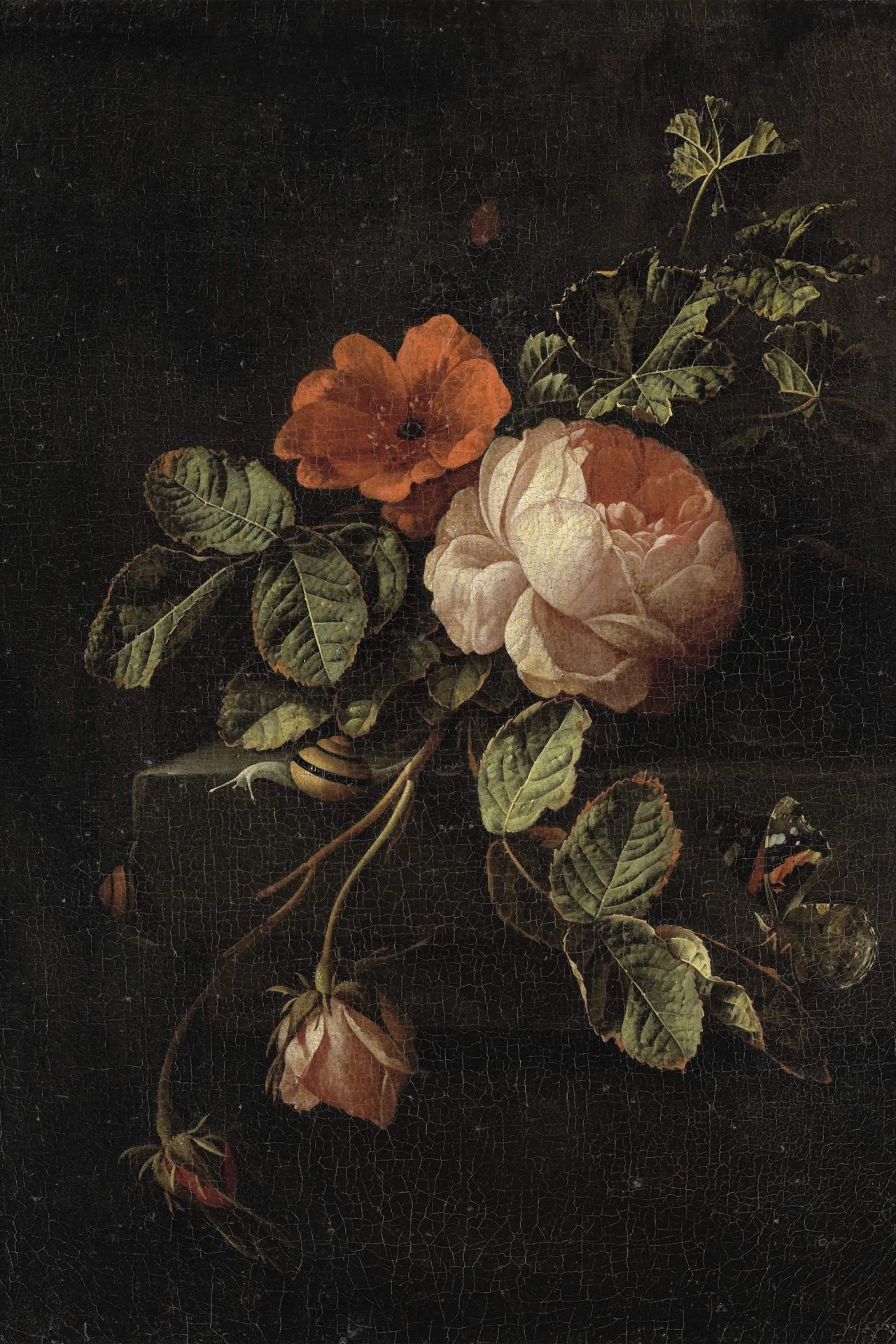 1280x1920 Still life with roses