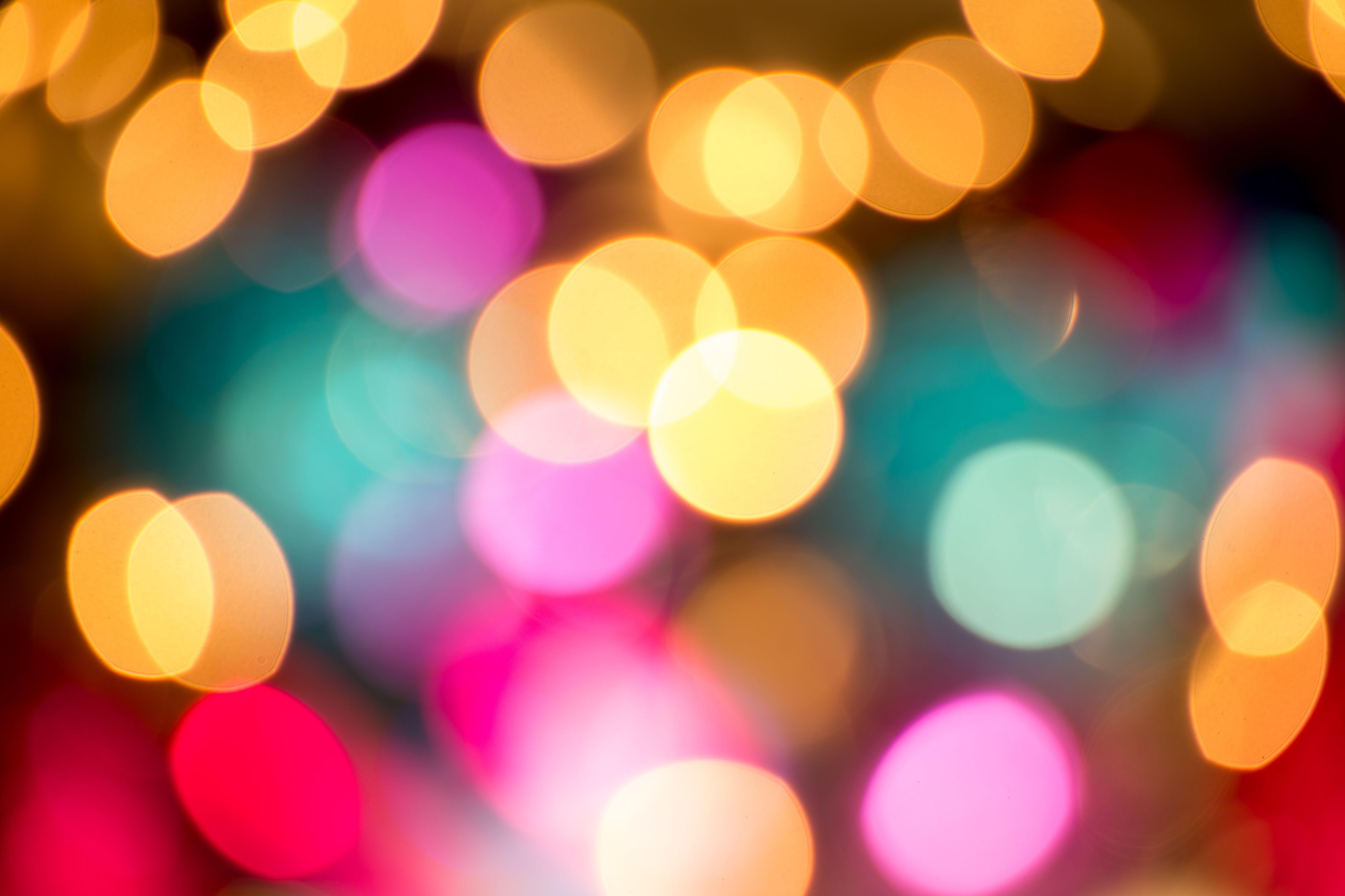 5472x3648 Gorgeous Christmas & Holiday Themed Bokeh Wallpaper