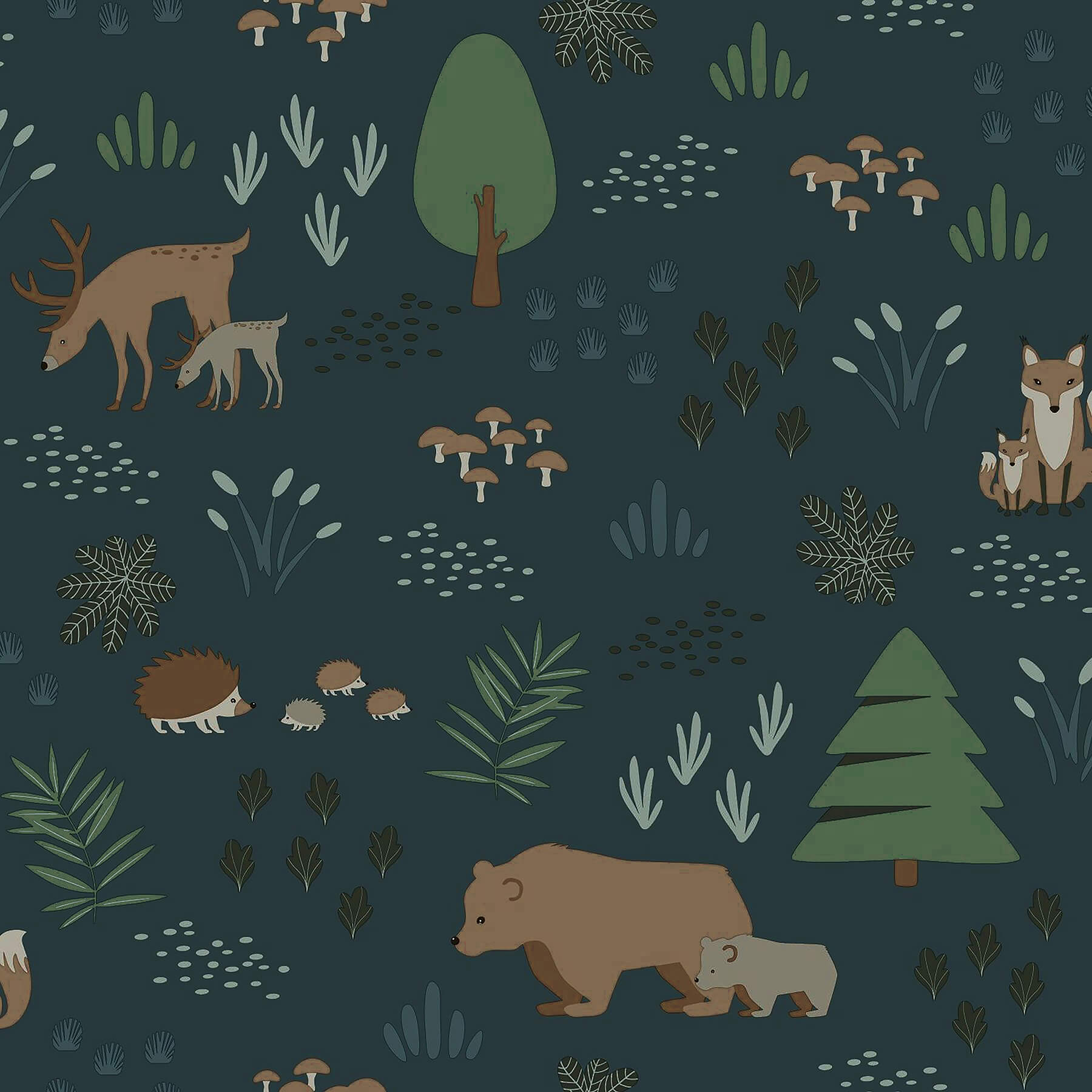 1800x1800 Chesapeake Fable Finola Bears Wallpaper Sample
