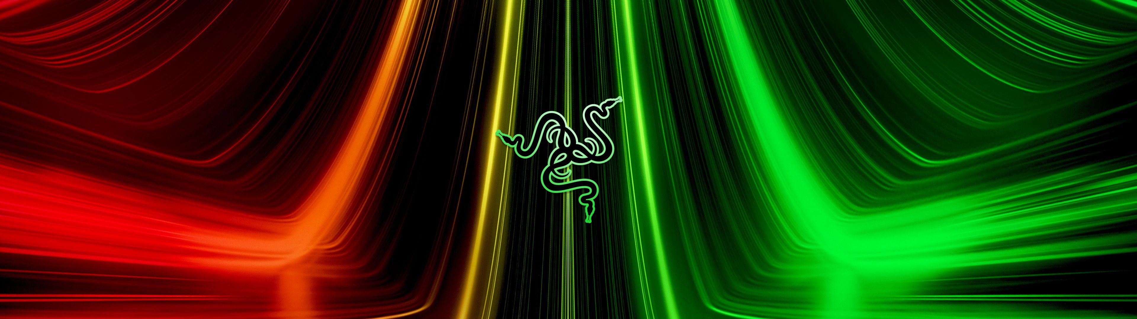3840x1080 Colorful background Wallpaper 4K, Razer, Synthesize