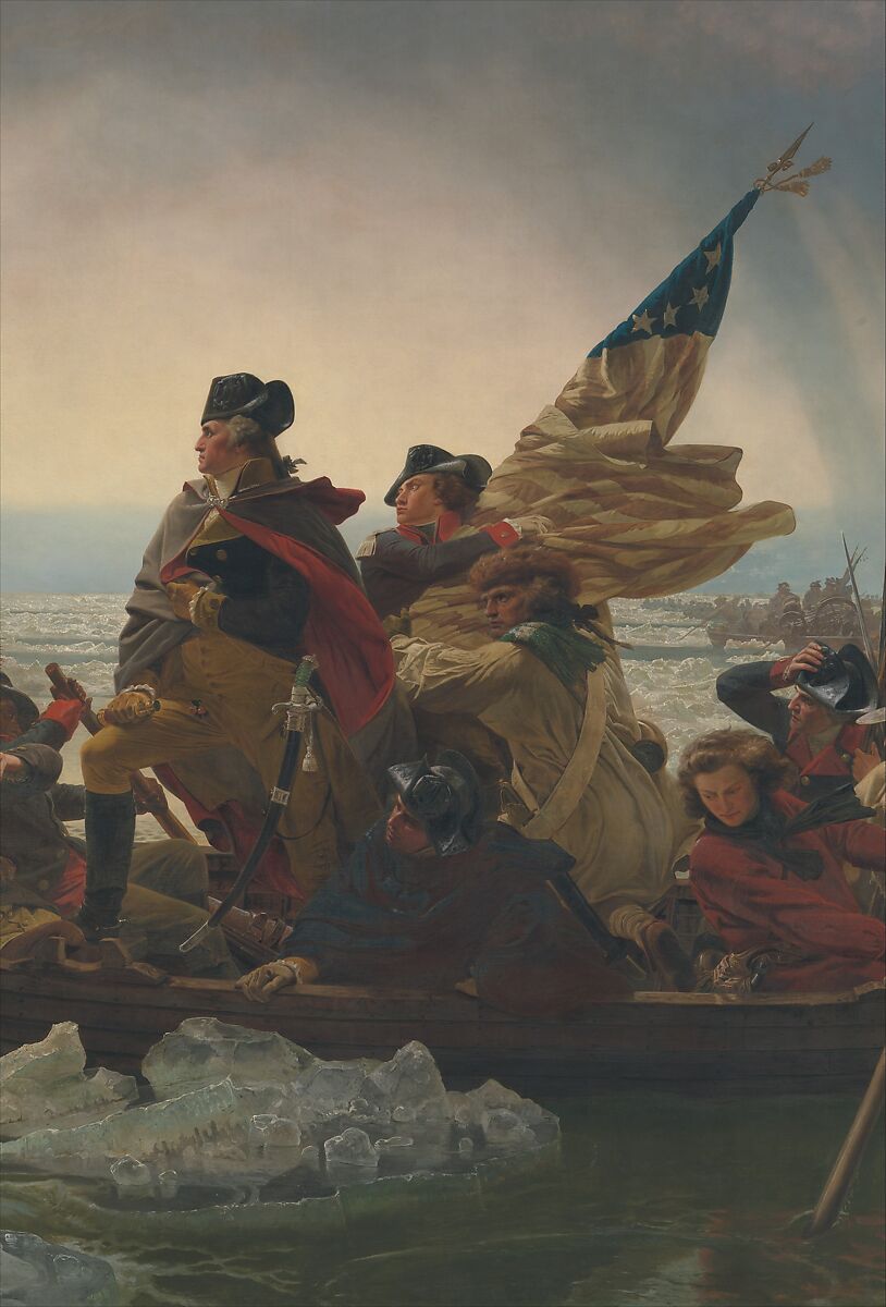 814x1200 Emanuel Leutze Crossing the Delaware Metropolitan Museum of Art