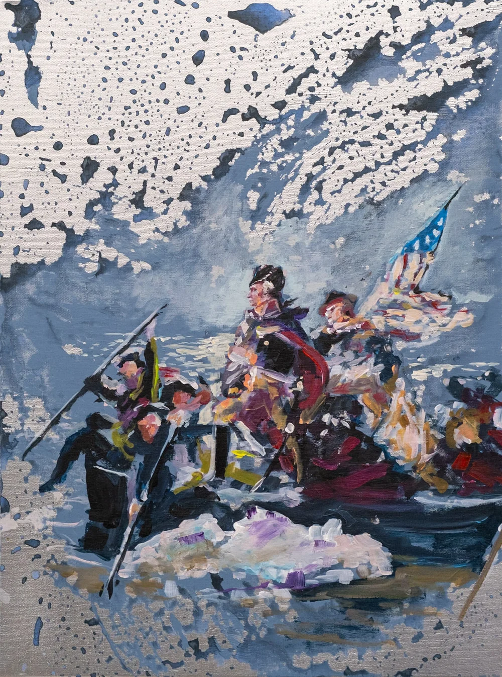 1000x1347 Washington Crossing the Delaware