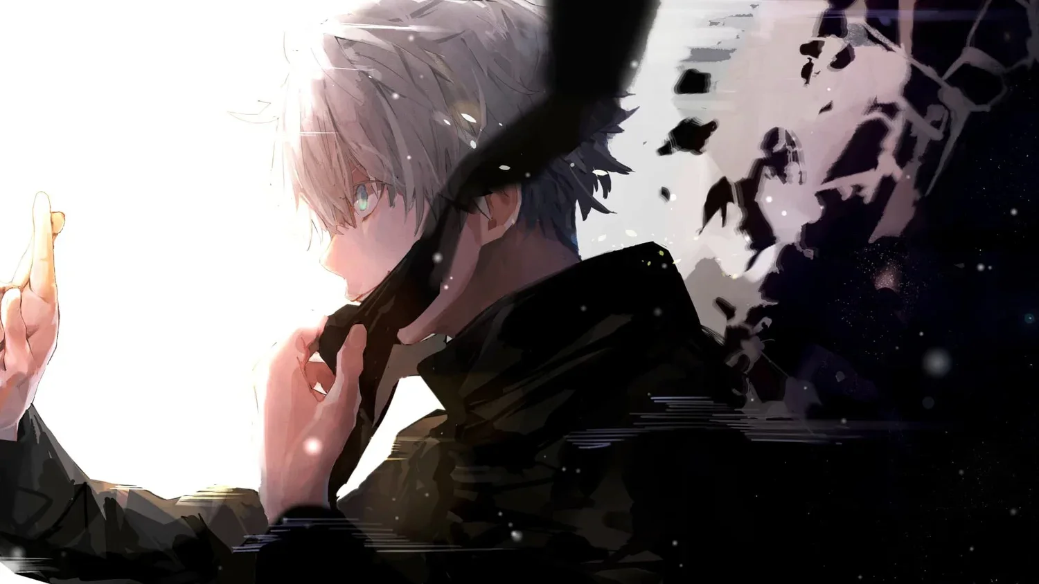 1500x844 Gojo Satoru Infinite Void Wallpaper