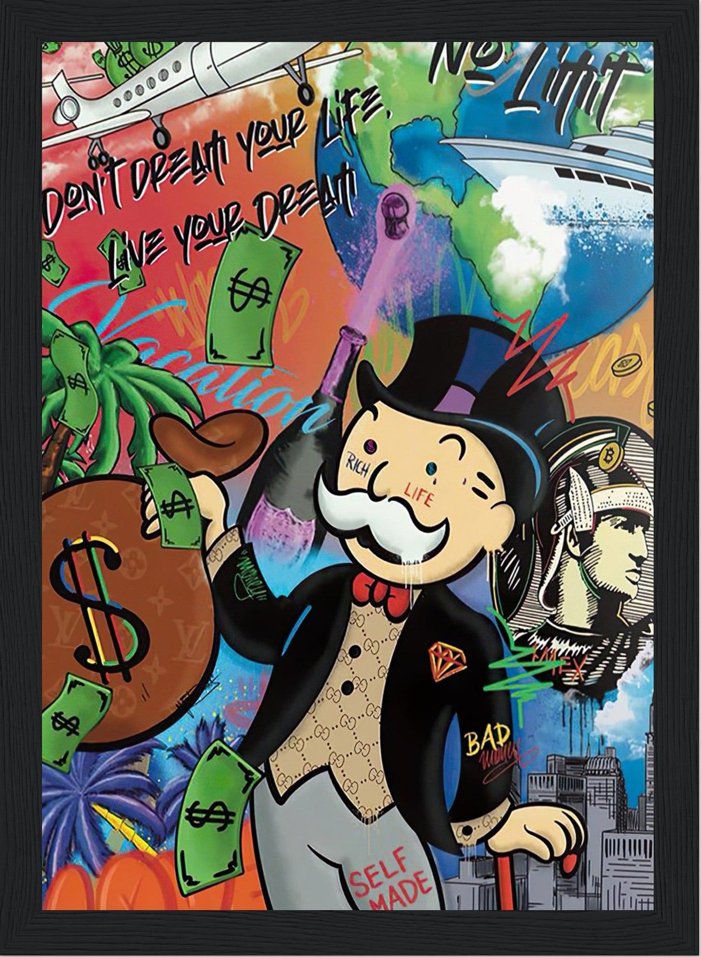 1445x1973 Mr. Monopoly Art
