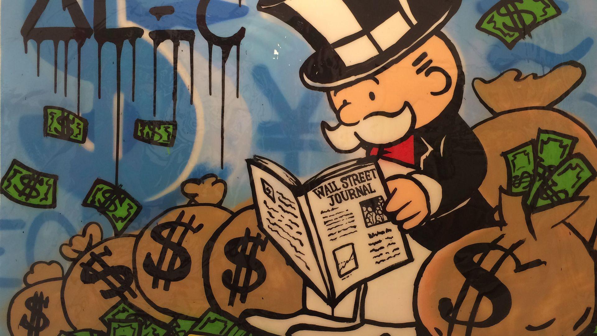 1920x1080 Monopoly Man Logo Wallpaper