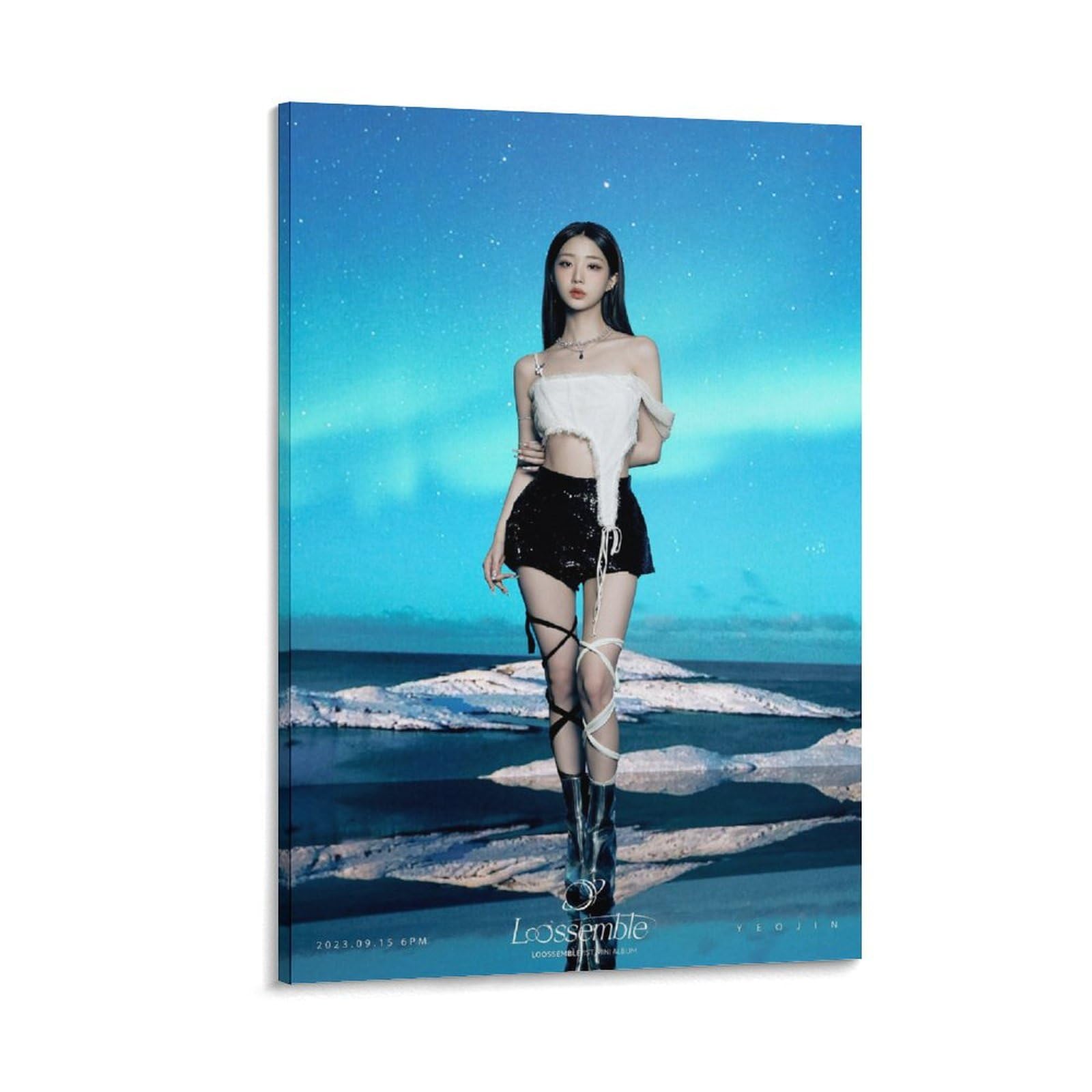 1600x1600 Amazon.co.jp: Yeojin Loossemble Lussembles The 1st Mini Album Loossemble Musical Canvas Poster Bedroom Decor Sports Landscape Office Room Decor Gift Canvas Poster Wall Art Decor Painting Print for Living Room