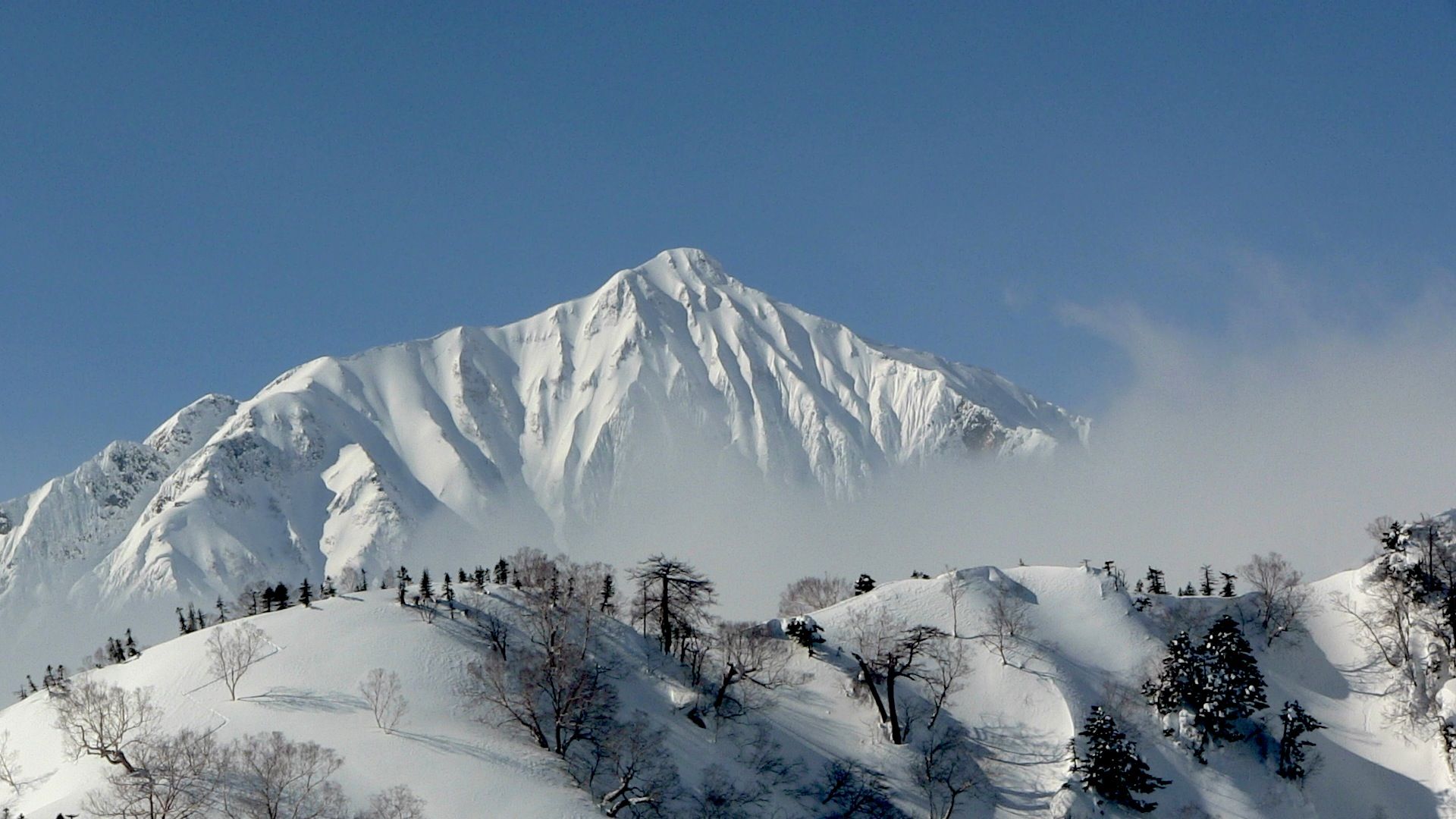 1920x1080 Hakuba Valley Skiing in Japan
