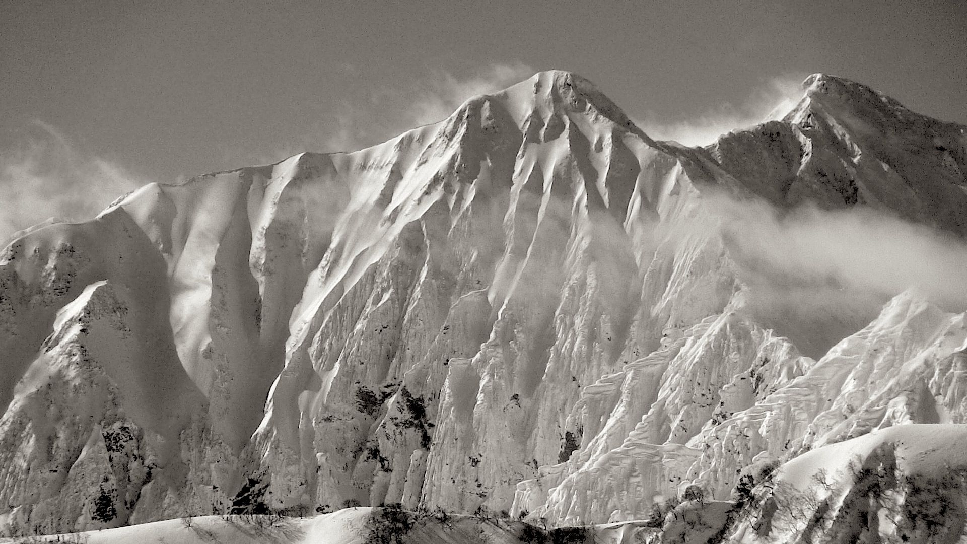 1920x1080 Hakuba Valley Skiing in Japan