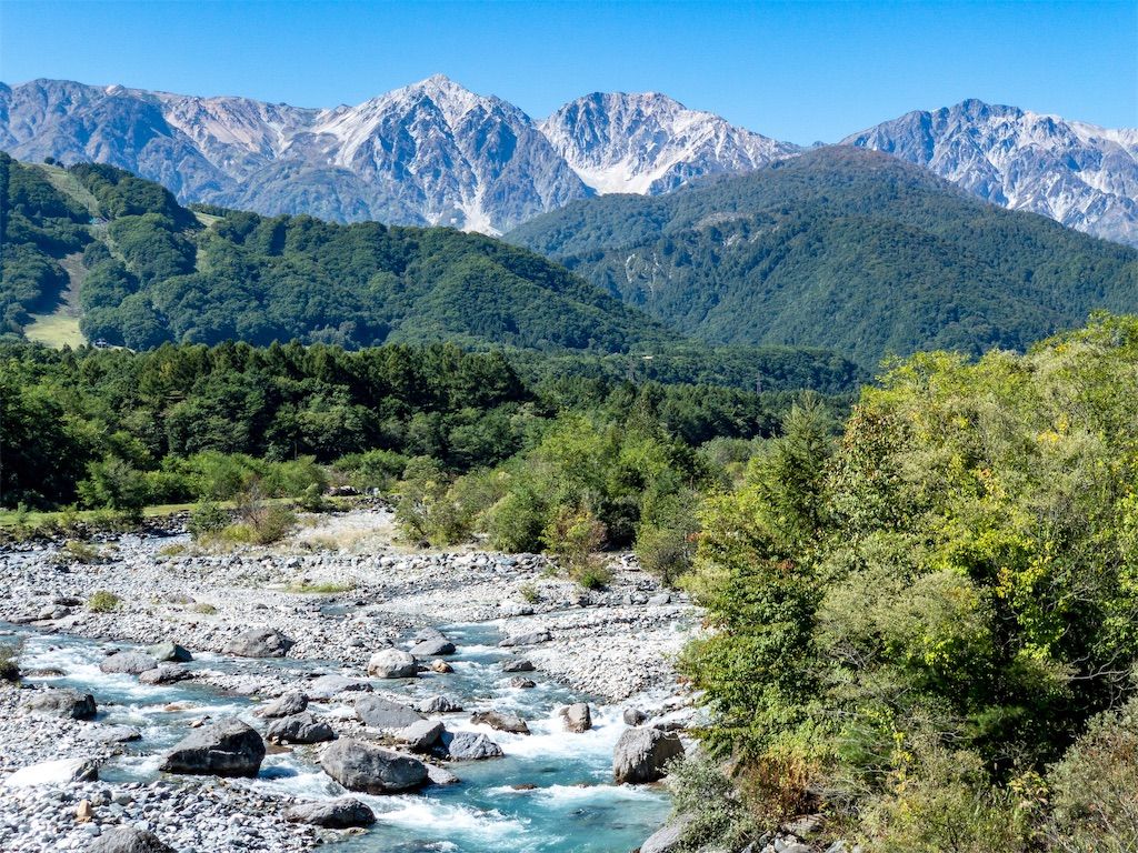 1024x768 Four seasons landscape in HAKUBA VALLEY Hakuba like a Local