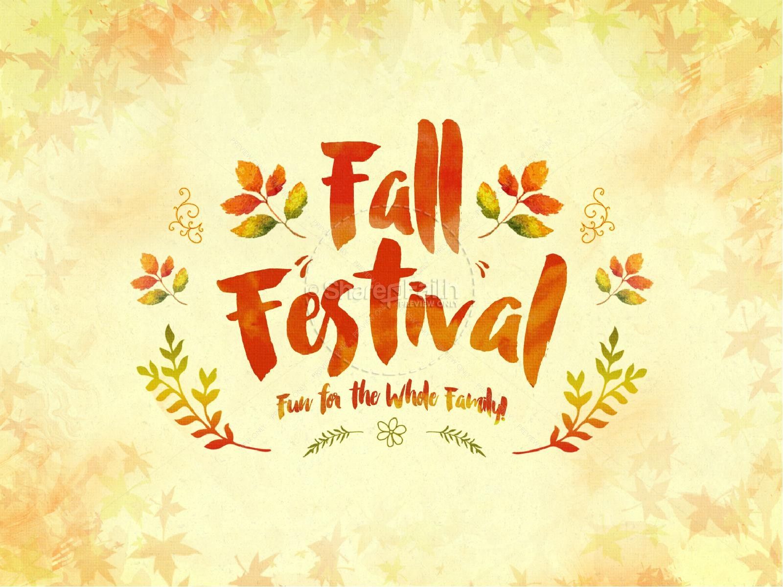 1600x1200 ShareFaith Media Fall Festival Family Fun Religious PowerPoint
