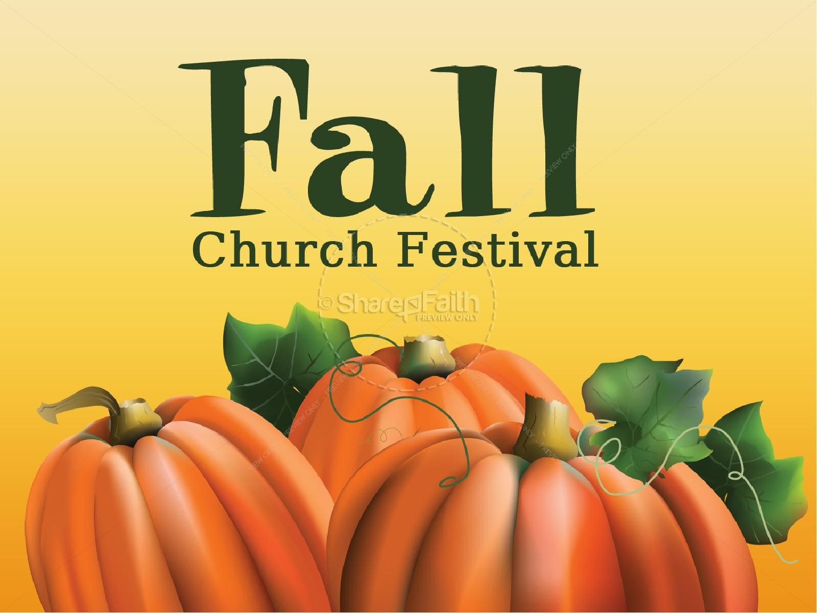 1600x1200 Fall Church Festival Church PowerPoint