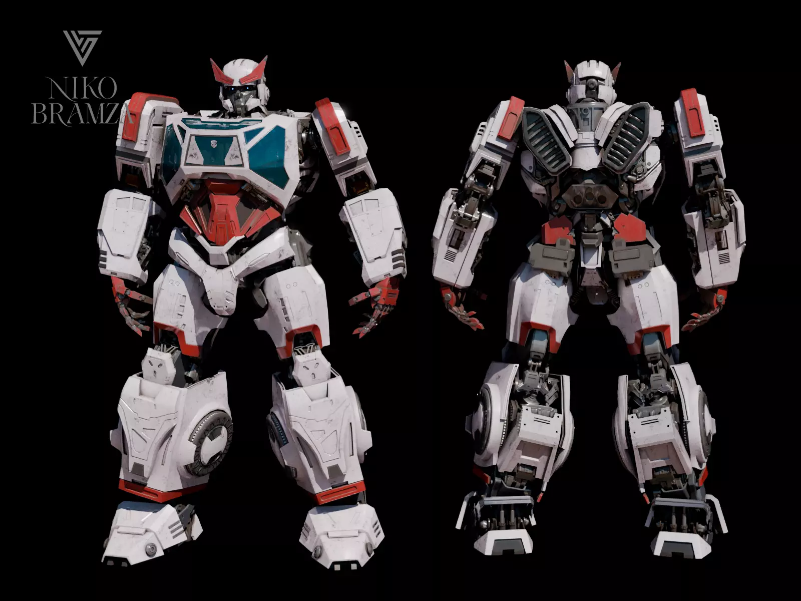1600x1200 Transformers Bumblebee 2018 Ratchet 3D Model 3D model rigged