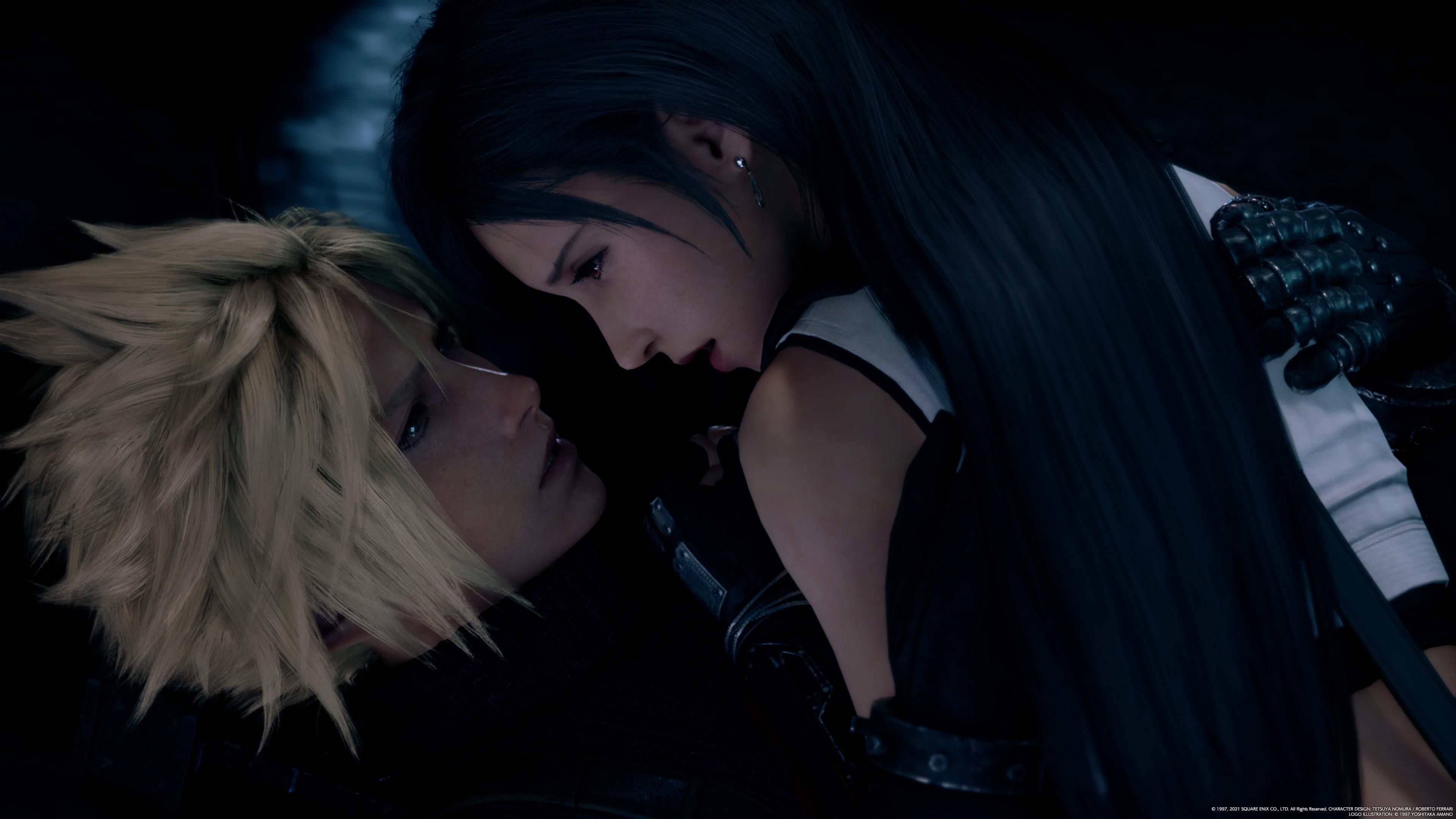 3840x2160 Final Fantasy VII Remake: Cloud and Tifa 4K Ultra HD Wallpaperx2160