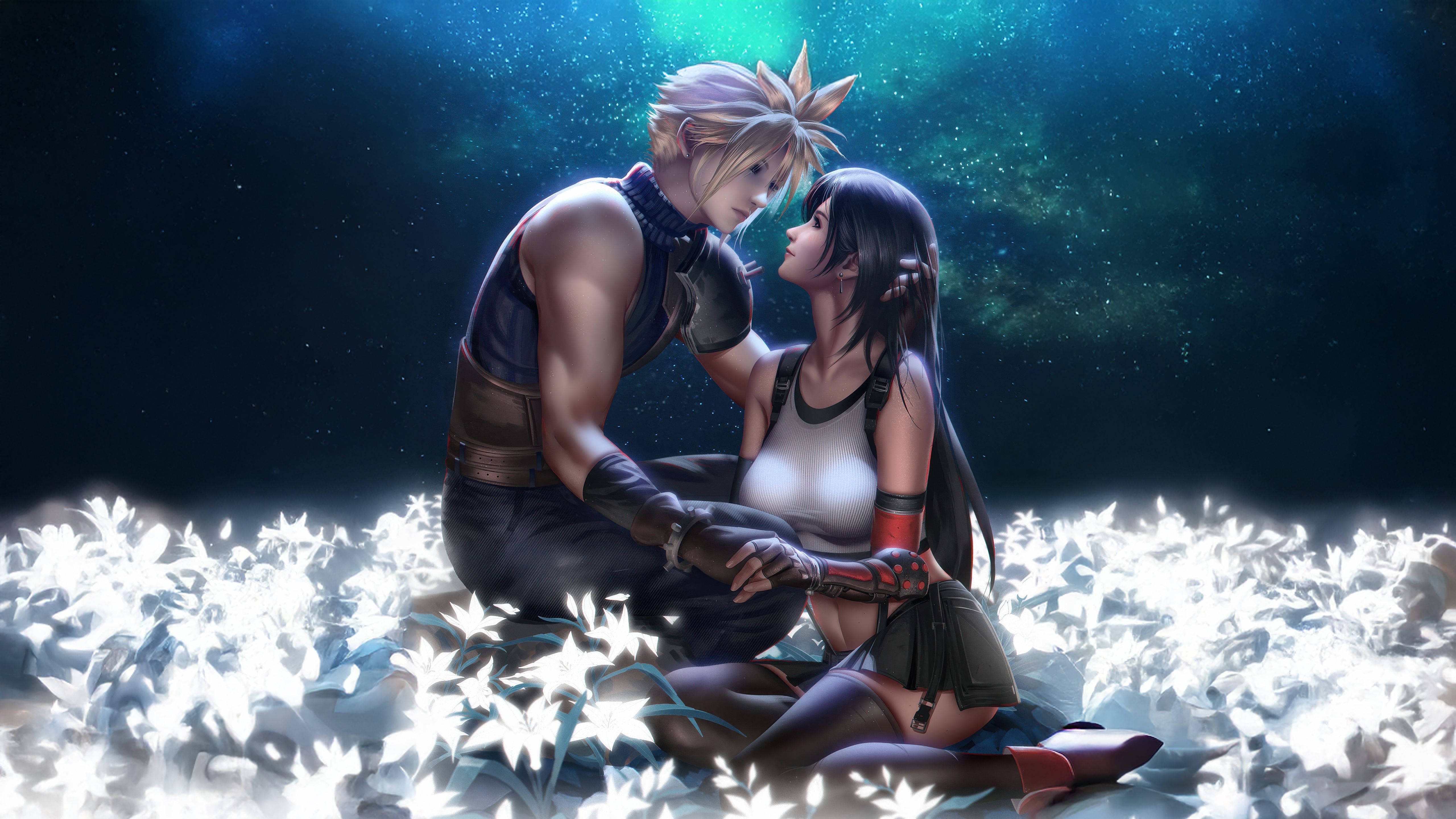 5120x2880 Final Fantasy Vii Cloud X Tifa Wallpaper, HD Games Wallpaper, 4k Wallpaper , Image, Background, Photos and Picture