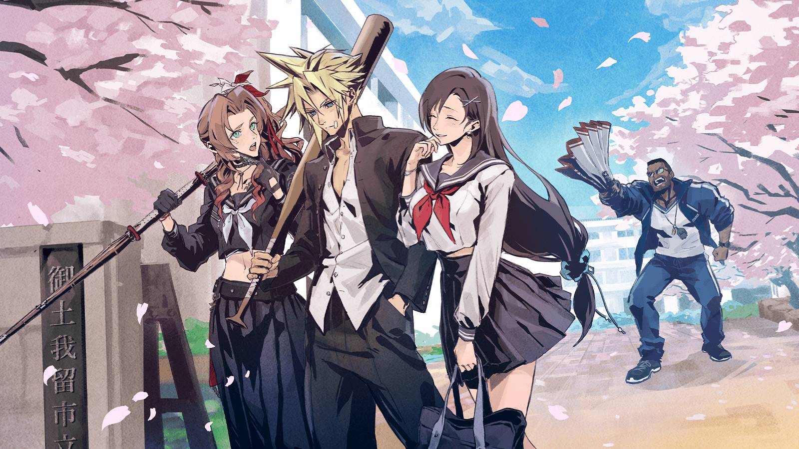 1600x900 Final Fantasy VII Fans Can Finally Choose Tifa or Aerith in New Anime Romance Event