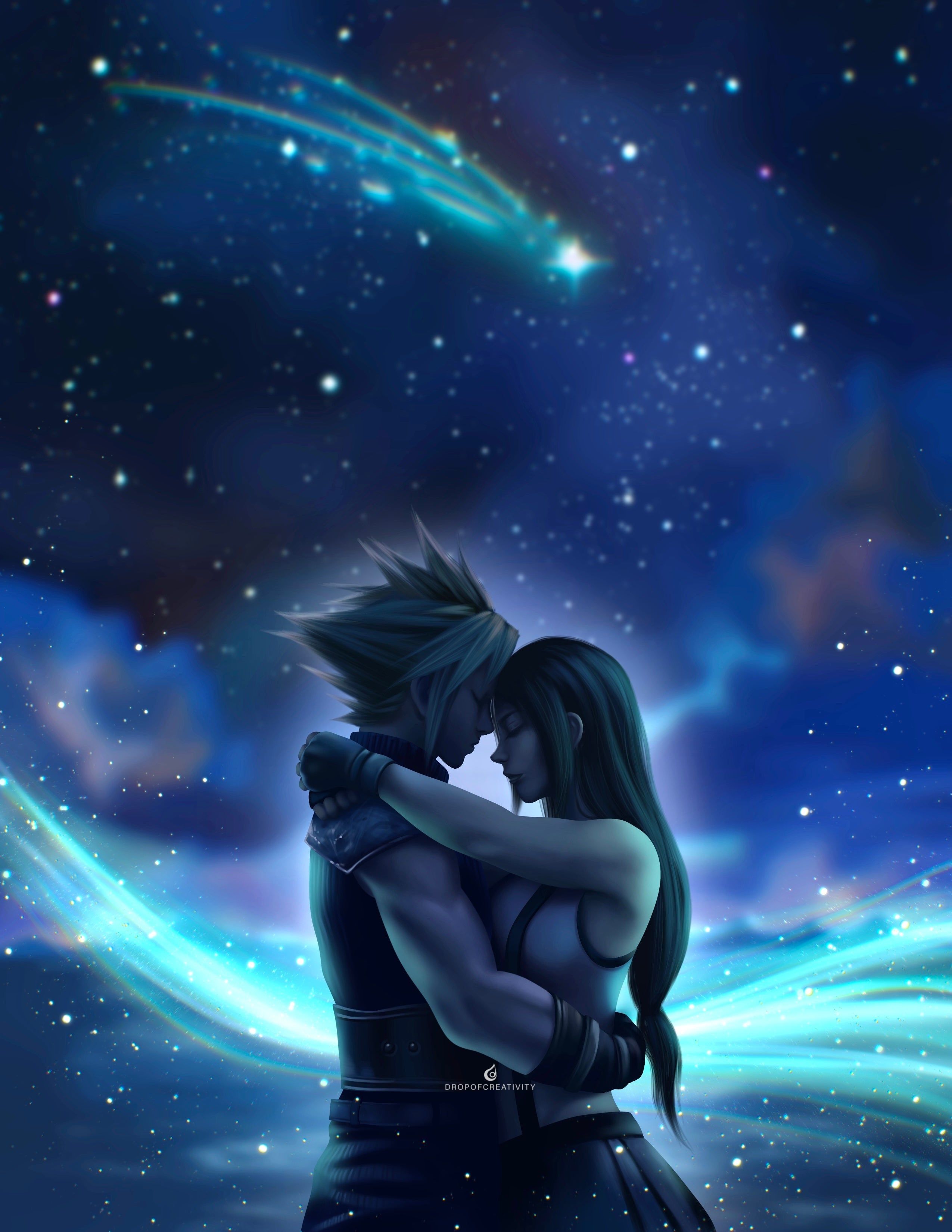 2550x3300 Cloud and Tifa Print