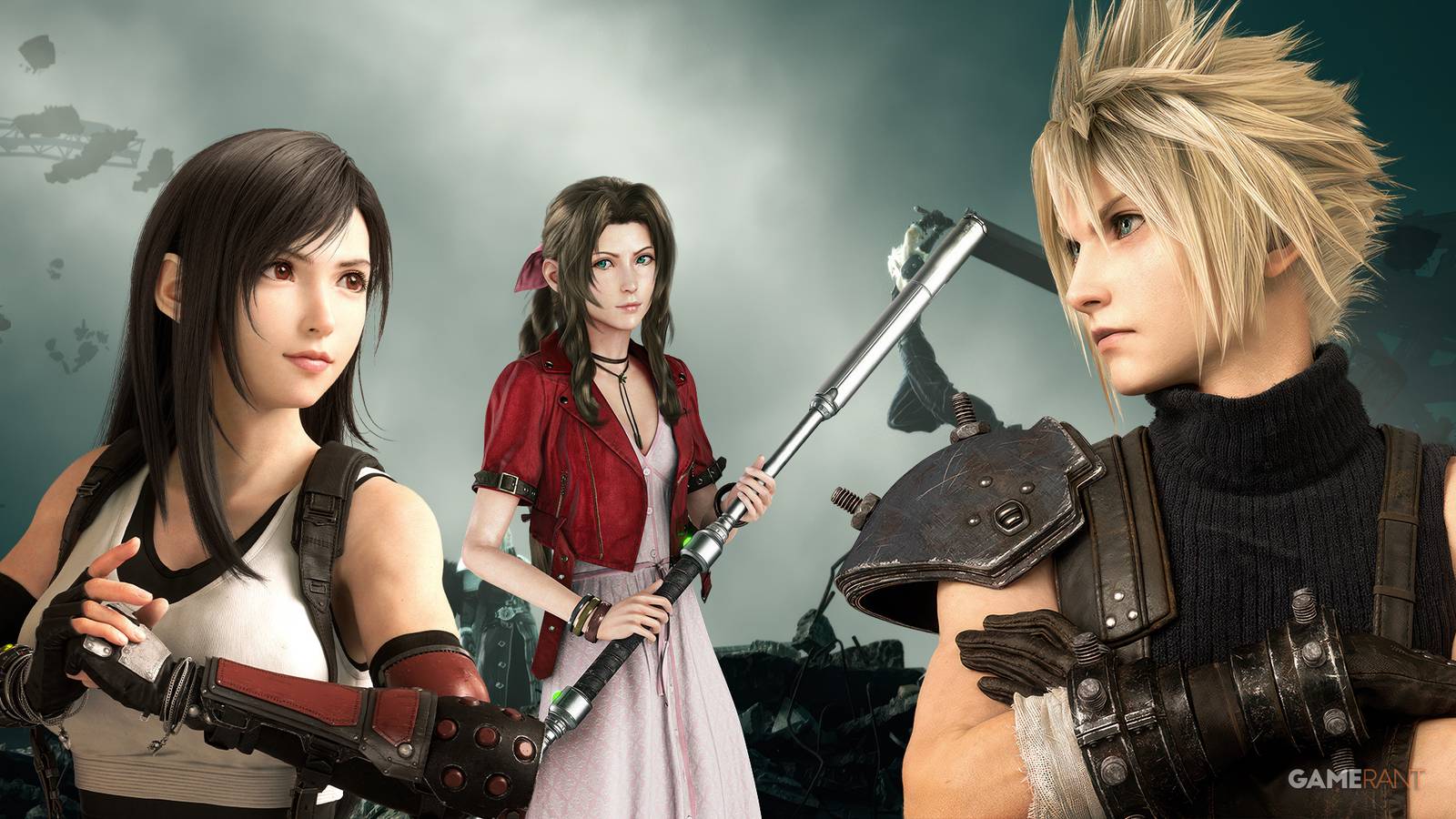 1600x900 Final Fantasy 7 Rebirth Devs Comment on Cloud, Aerith, Tifa Love Triangle