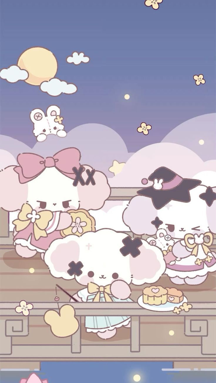 736x1308 nonomochi wallpaper