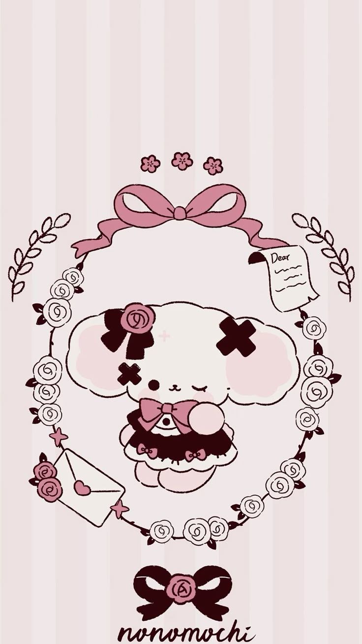 736x1308 Nonomochi wallpaper. Lloromannic sanrio wallpaper, Coco sanrio, Kawaii wallpaper